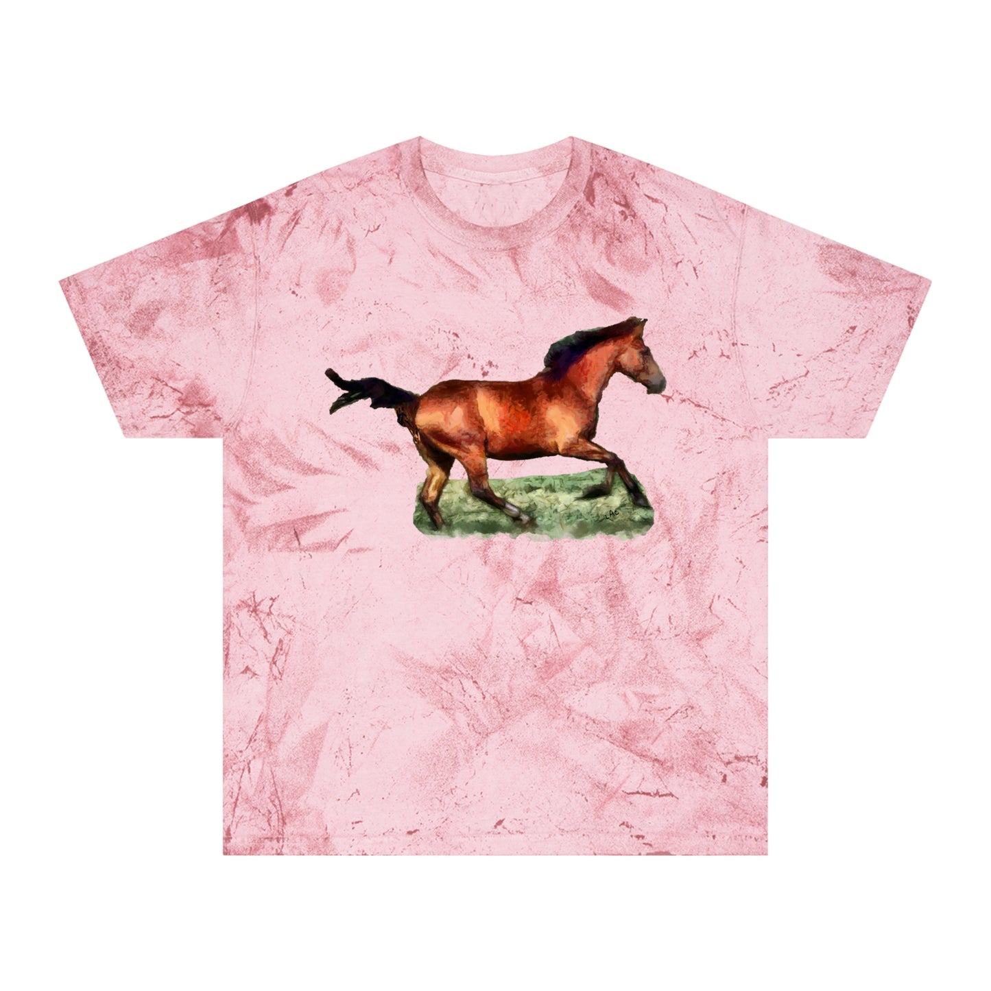 Horse 'Sam' Unisex Cotton Color Blast T-Shirt