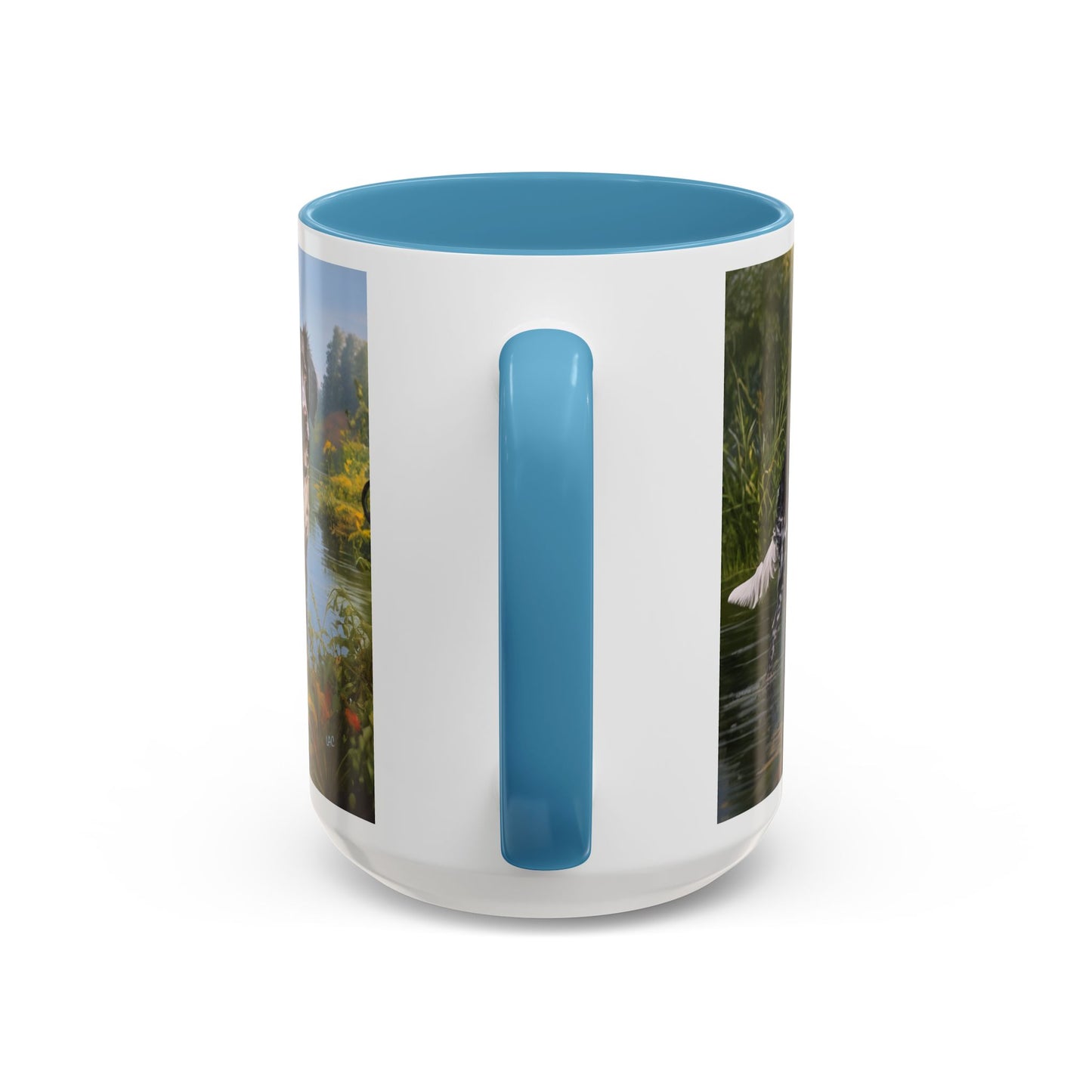Large Munsterlander - Ceramic Accent Coffee Mug - 2 Sizes