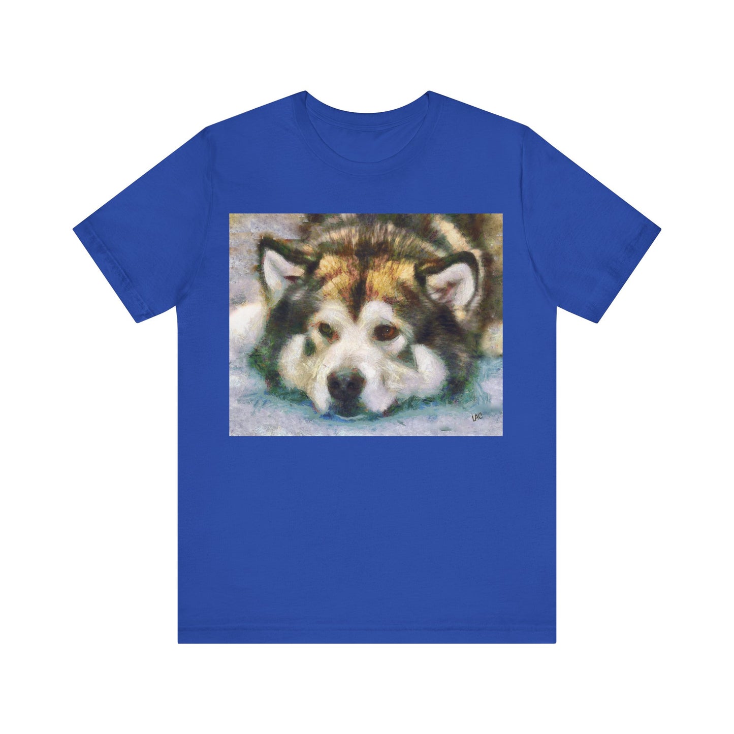 Alaskan Malamute 'Eyak; Unisex Jersey Short Sleeve Tee