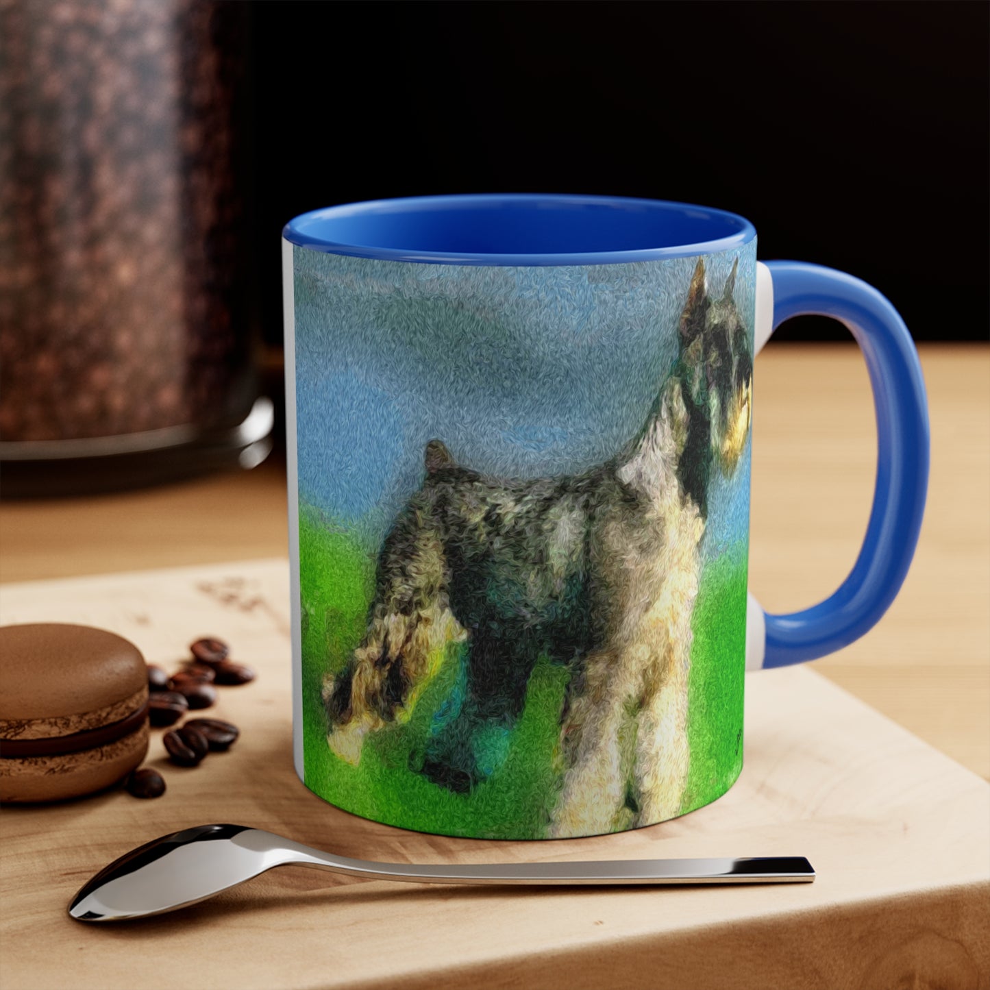 Standard Schnauzer Accent Coffee Mug, 11oz