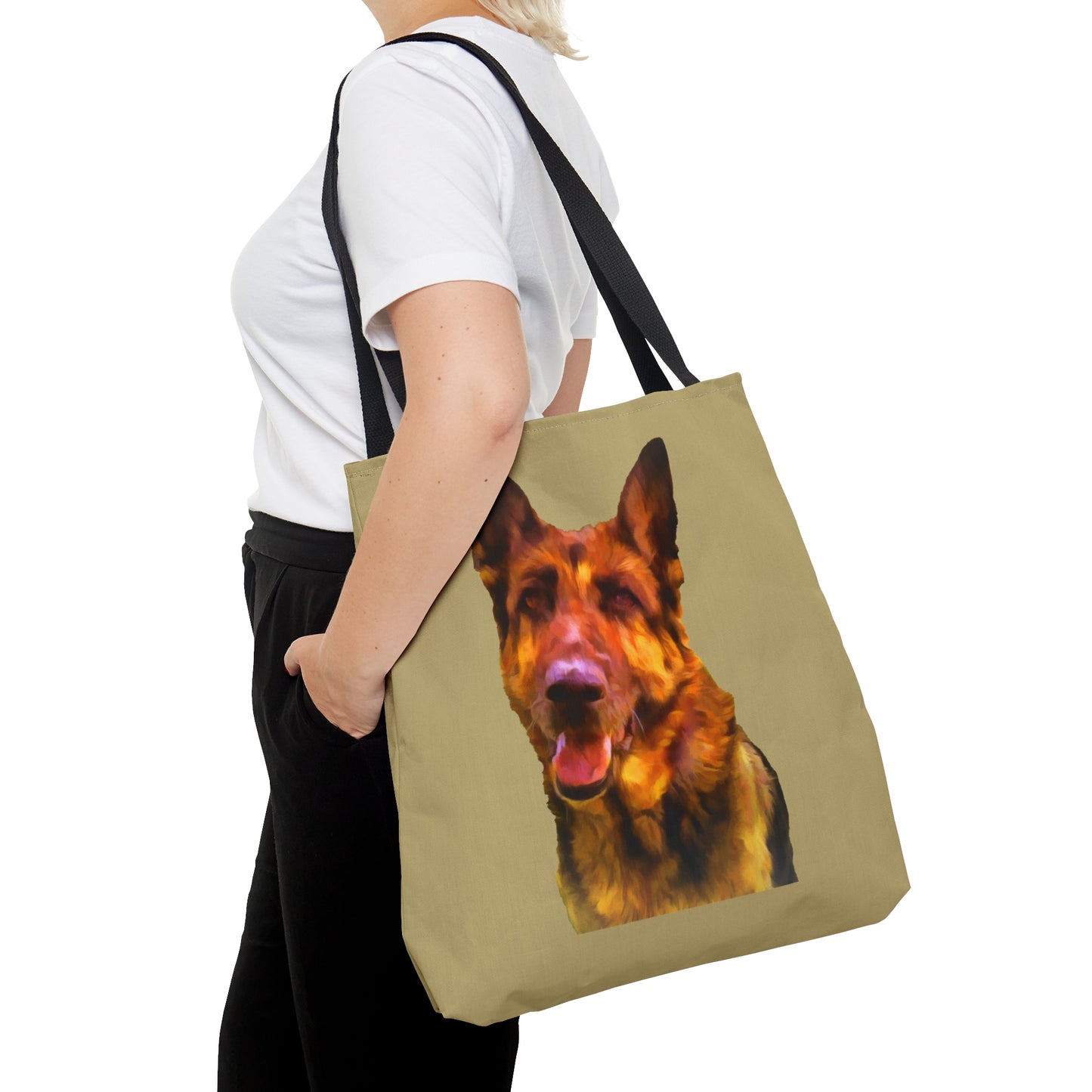Bayli the German Shepherd Tote Bag