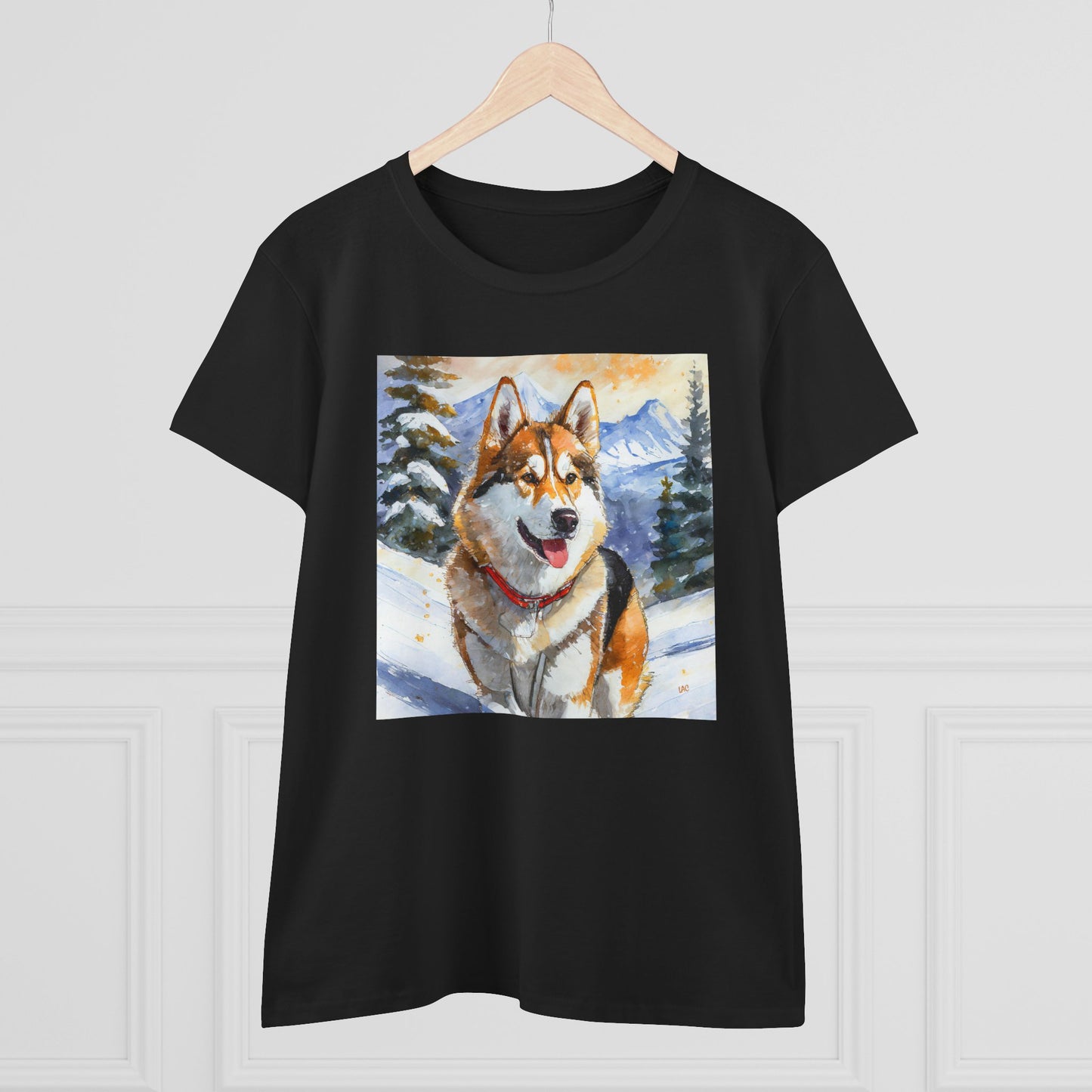Chinook 'Sled Dog' Women's Midweight Cotton Tee