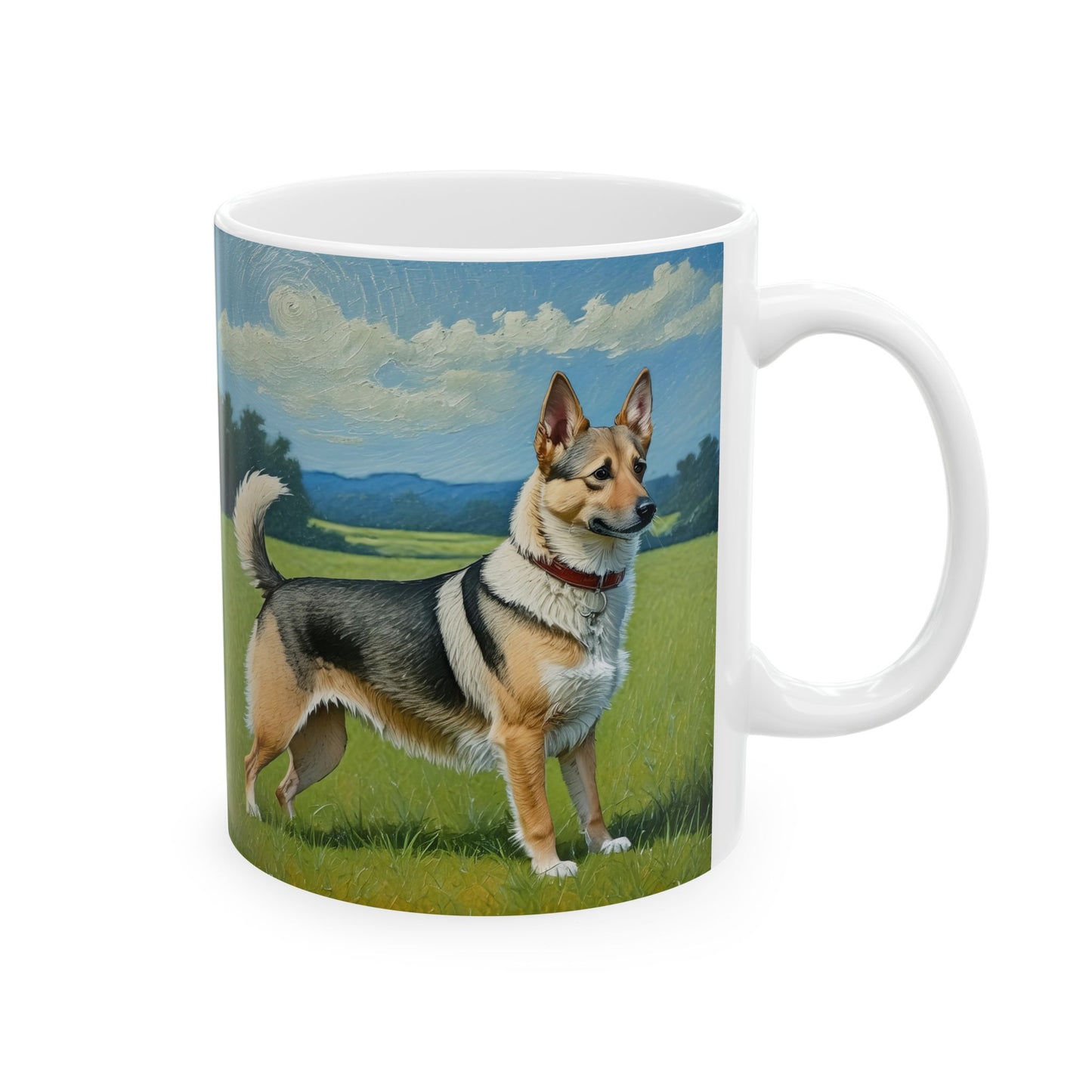 Swedish Vallhund Ceramic Mug - 2 Sizes