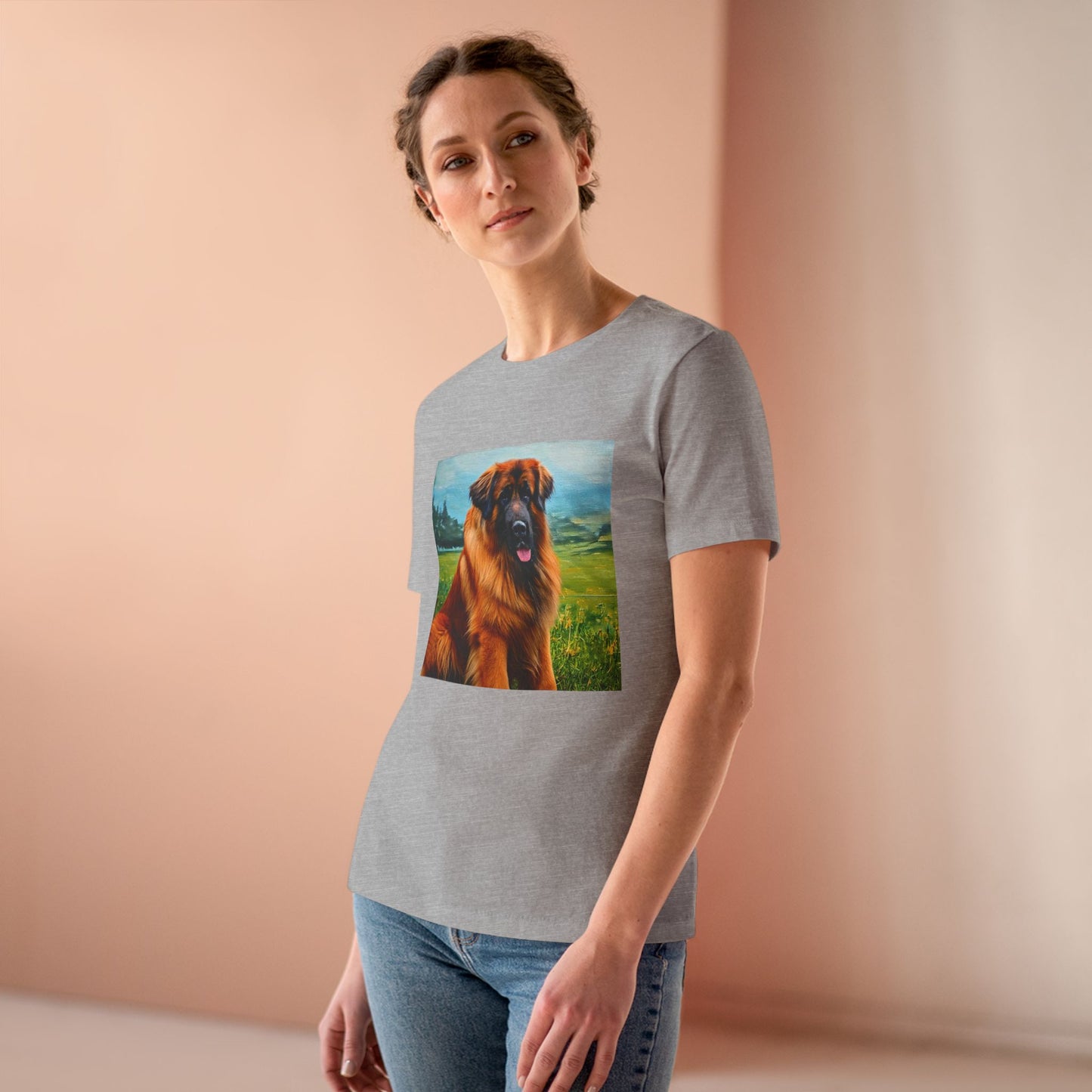 Leonberger - Women's Relaxed Fit Cotton Tee