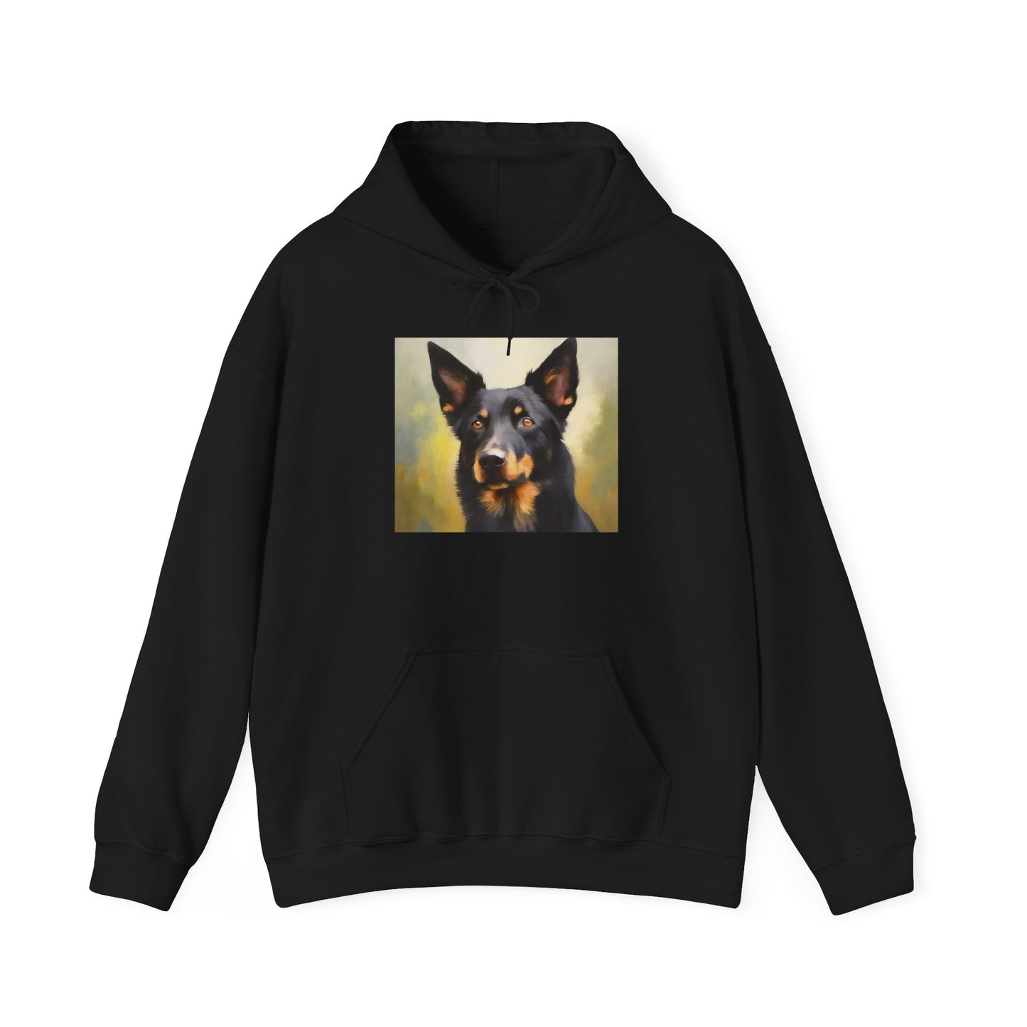 Australian Kelpie Unisex 50/50 Hooded Sweatshirt