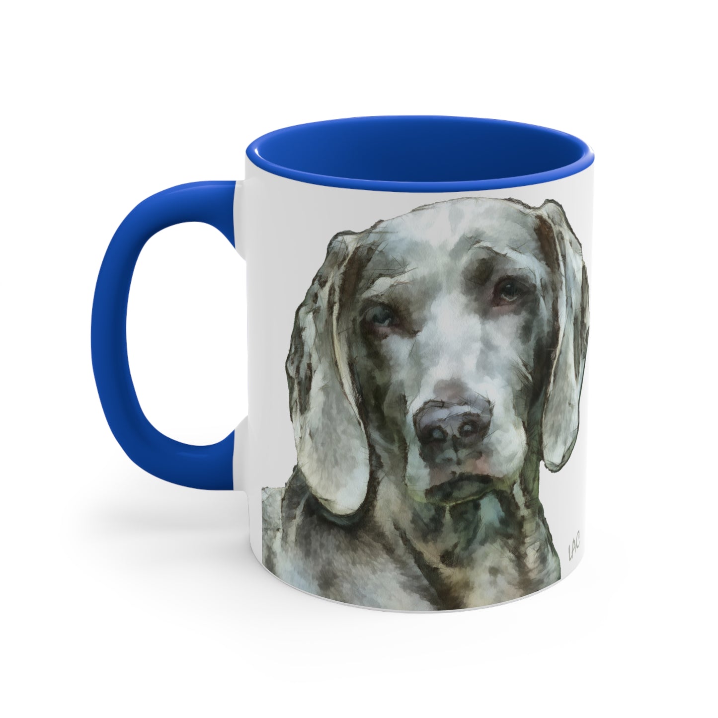Weimaraner 'Greyson' Accent Coffee Mug, 11oz