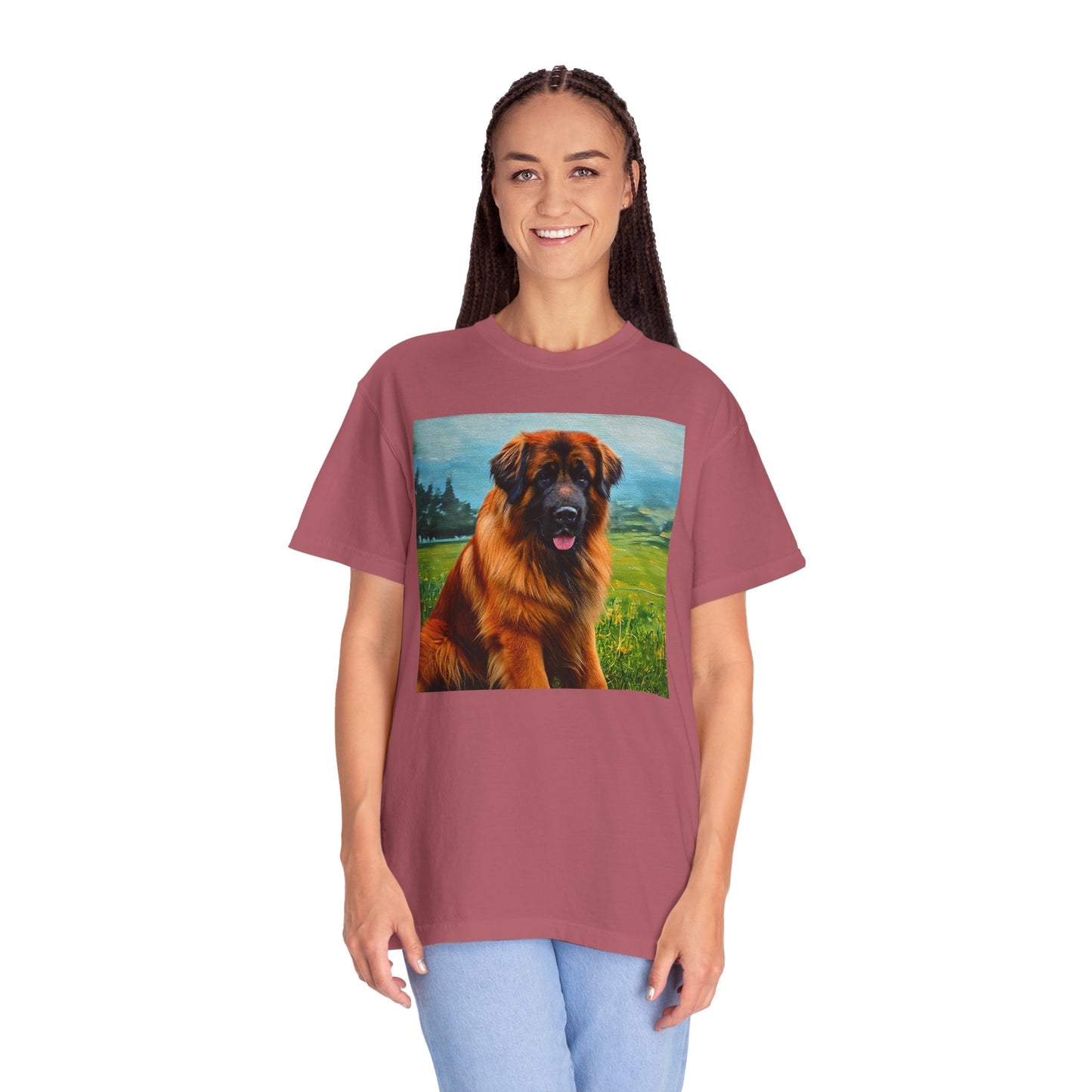 Leonberger Dog Lover - Unisex Garment-Dyed T-Shirt