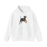 Manchester Terrier Unisex 50/50 Hooded Sweatshirt