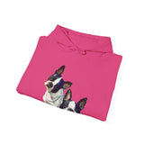 Boston Terriers 'Skipper & Dee Dee' Unisex 50/50 Hoodie