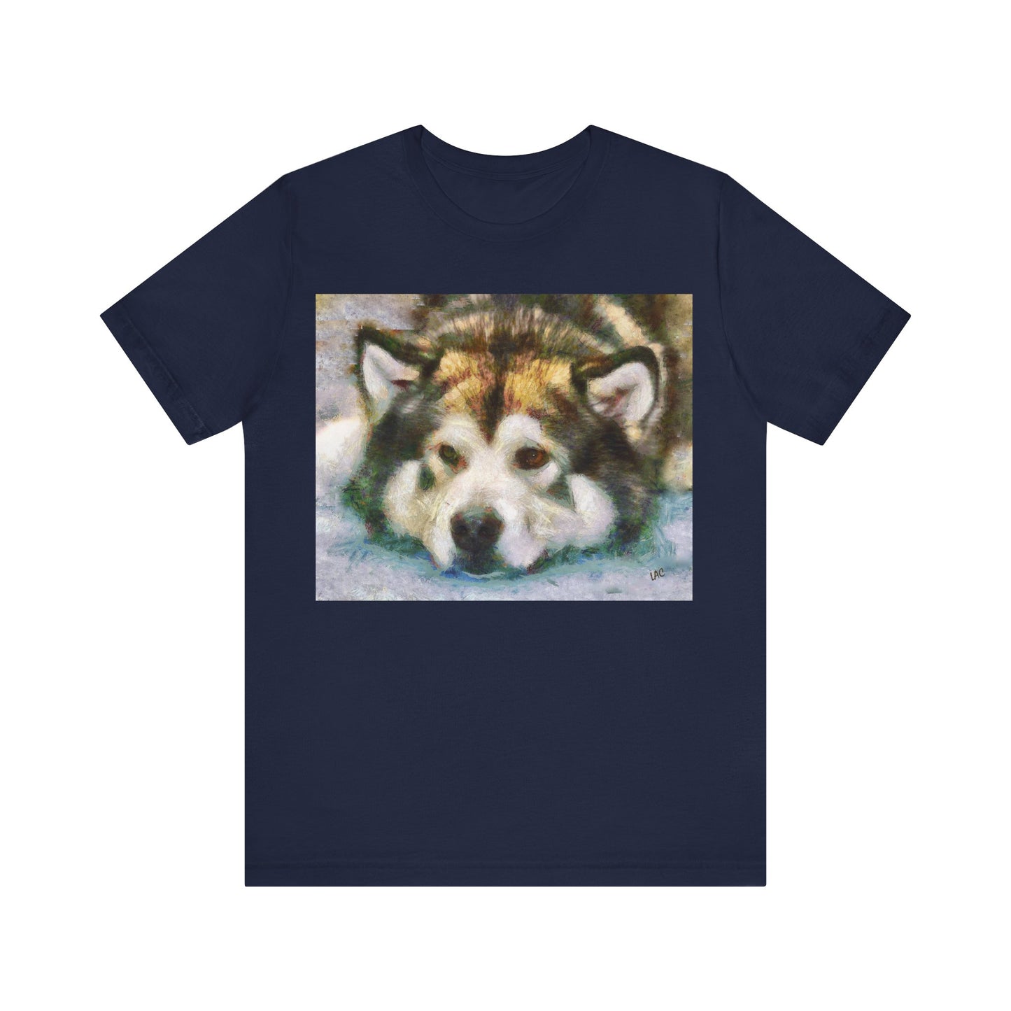 Alaskan Malamute 'Eyak; Unisex Jersey Short Sleeve Tee