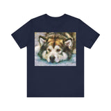 Alaskan Malamute 'Eyak; Unisex Jersey Short Sleeve Tee