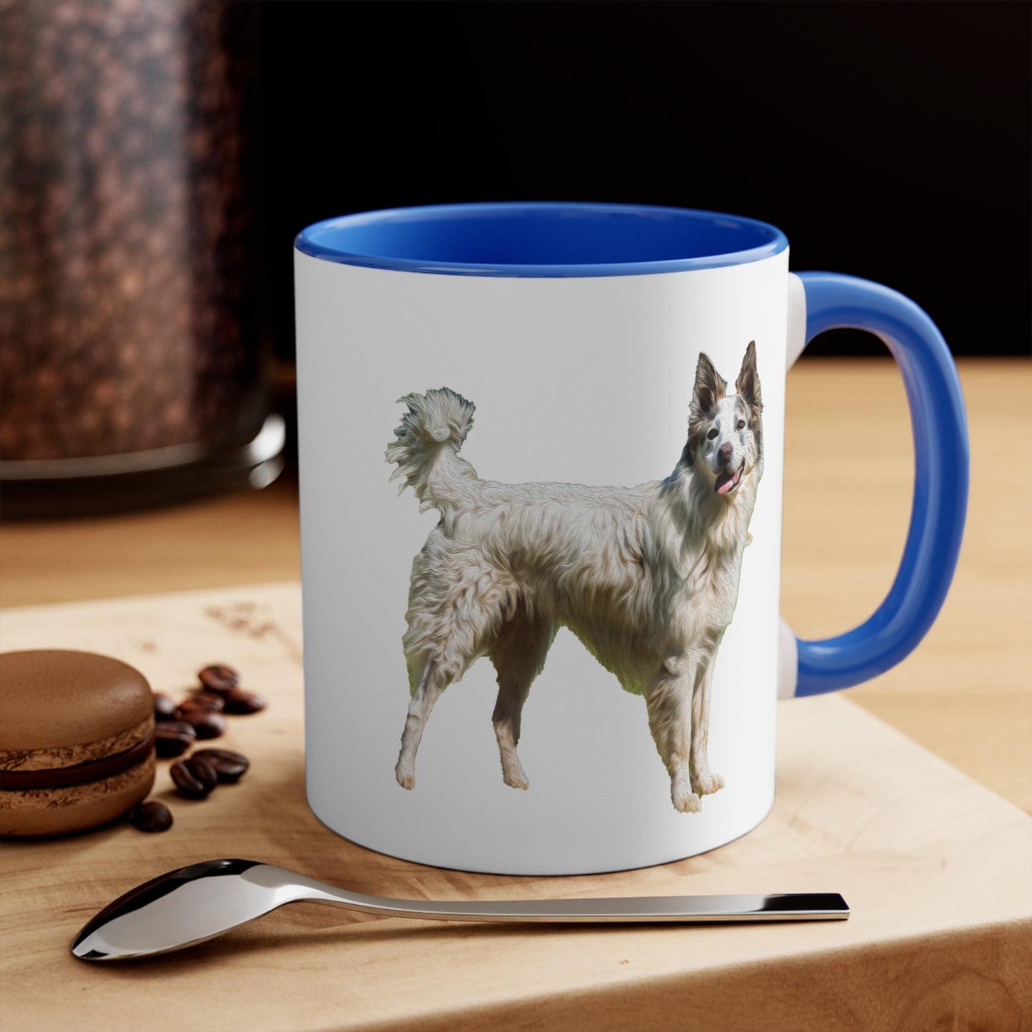 Pyrenean Shepherd 11oz Ceramic Accent Mug