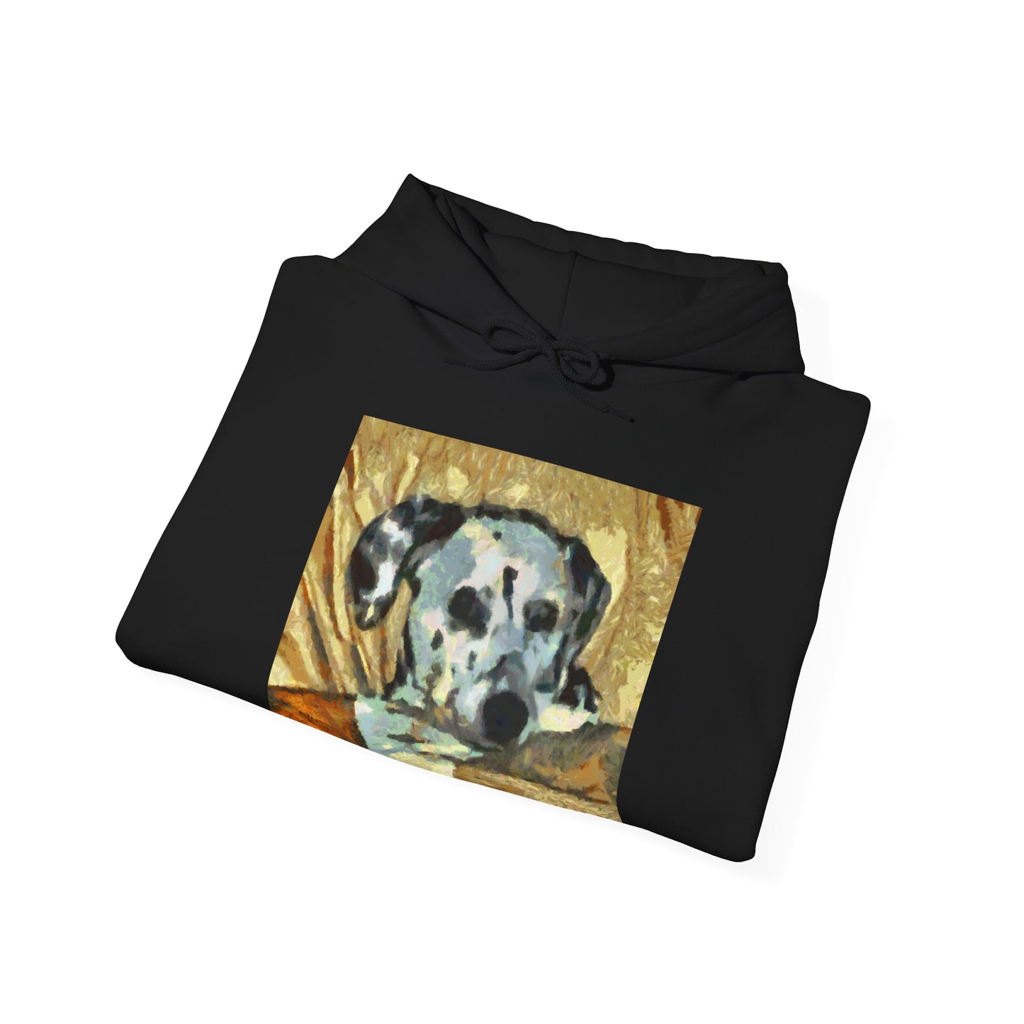 Dalmatian 'Breakfast Time' Unisex Hooded Sweatshirt