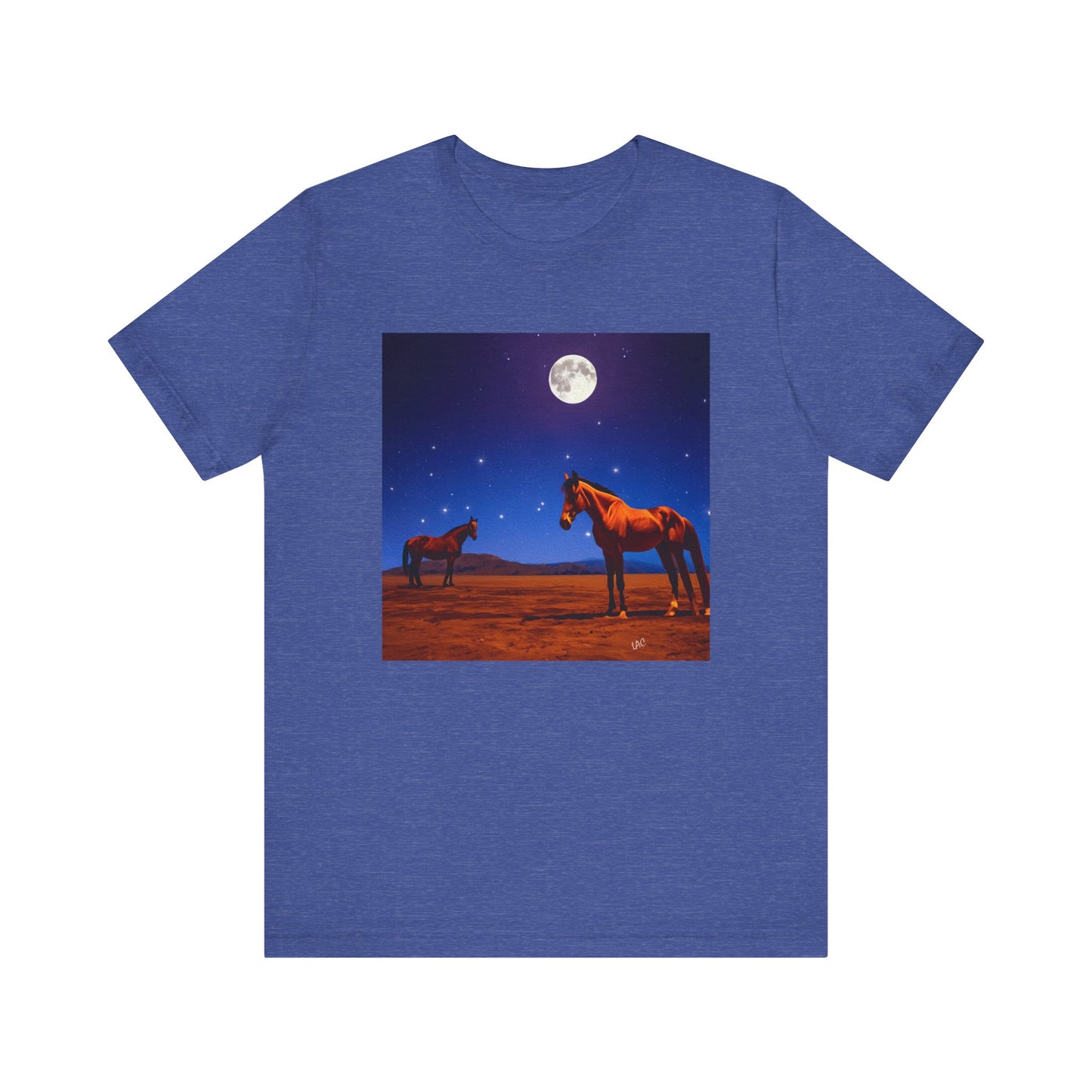 Moonlight Horses Unisex Jersey Short Sleeve Tee