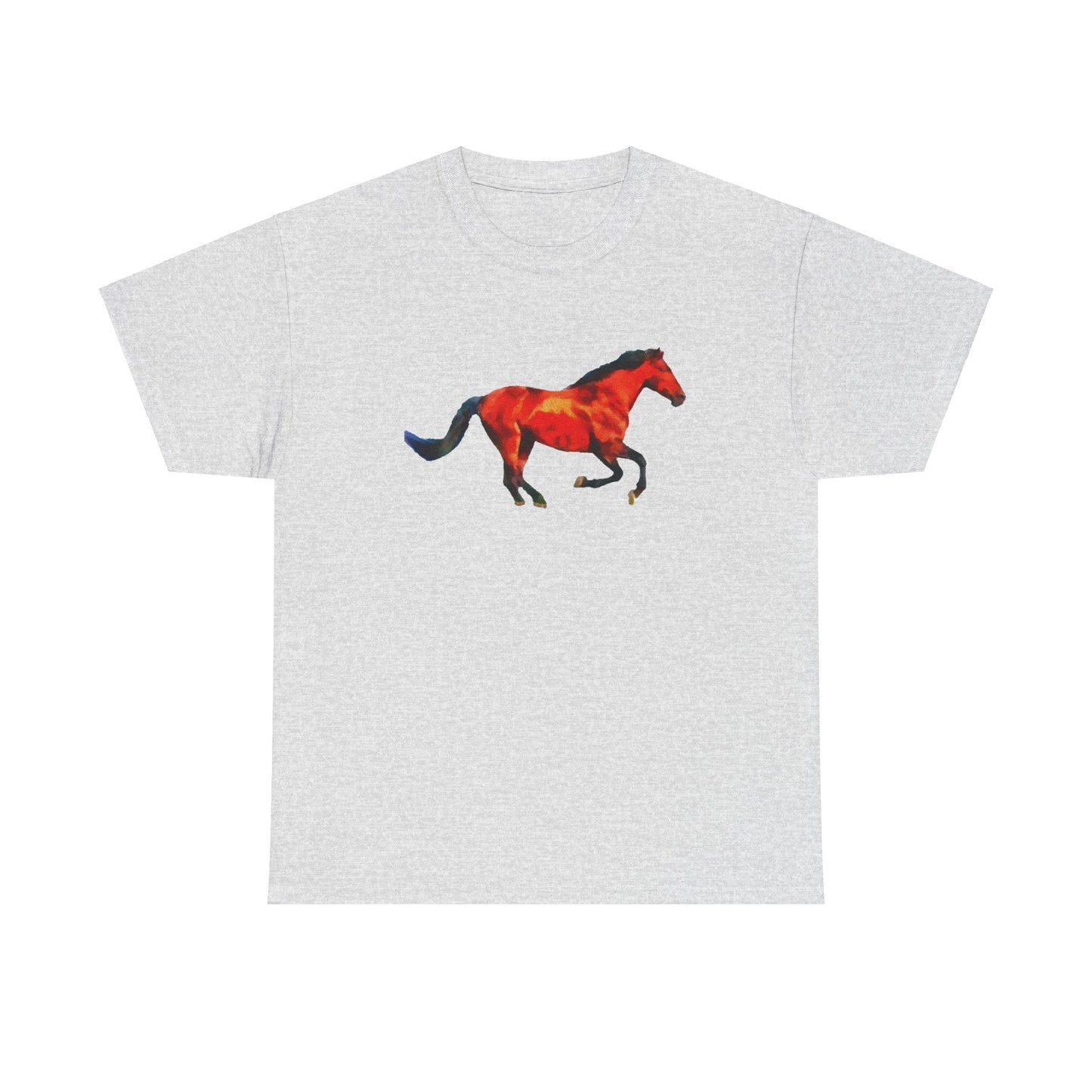 Horse 'Old Red' Unisex Heavy Cotton Tee