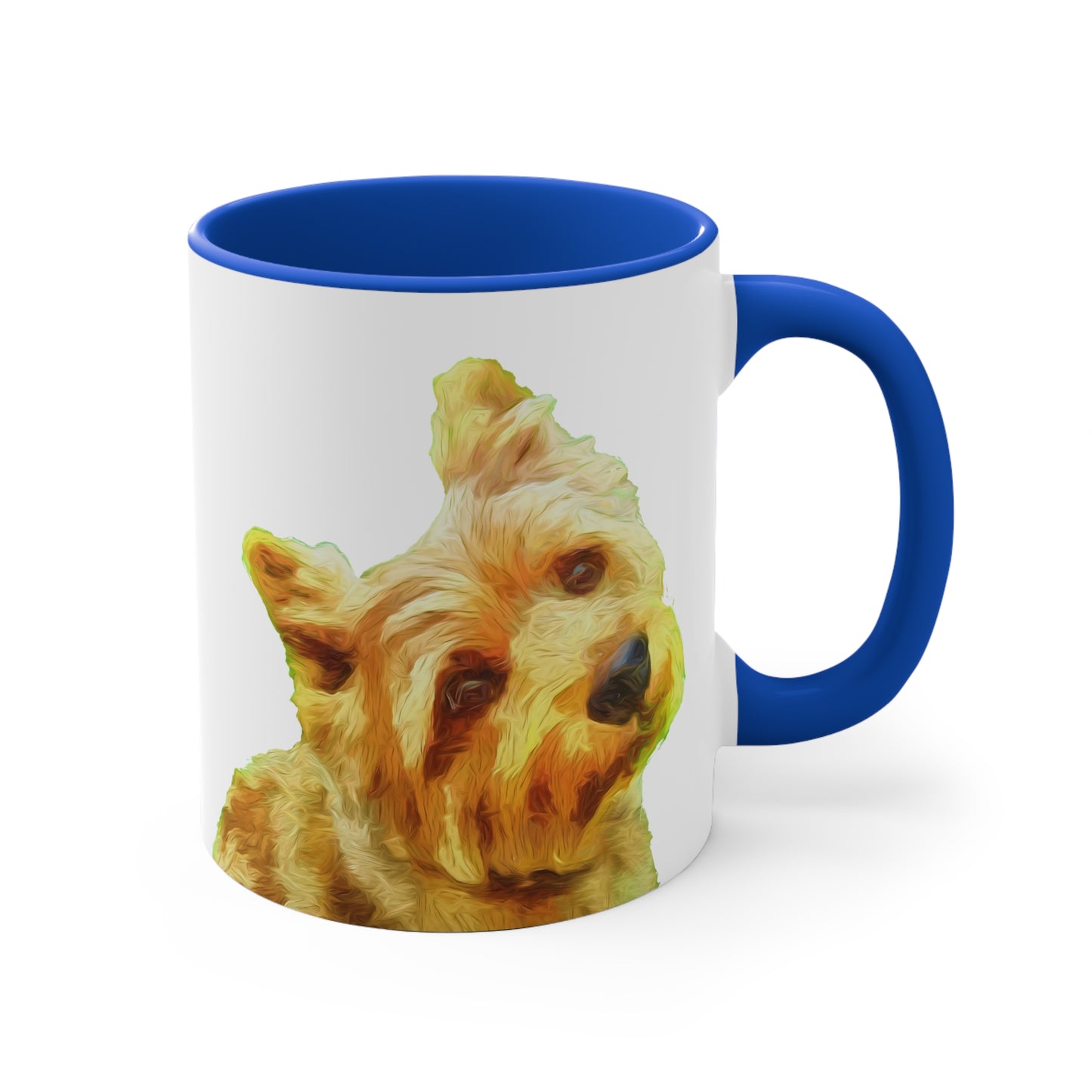 Norwich Terrier Accent Coffee Mug, 11oz