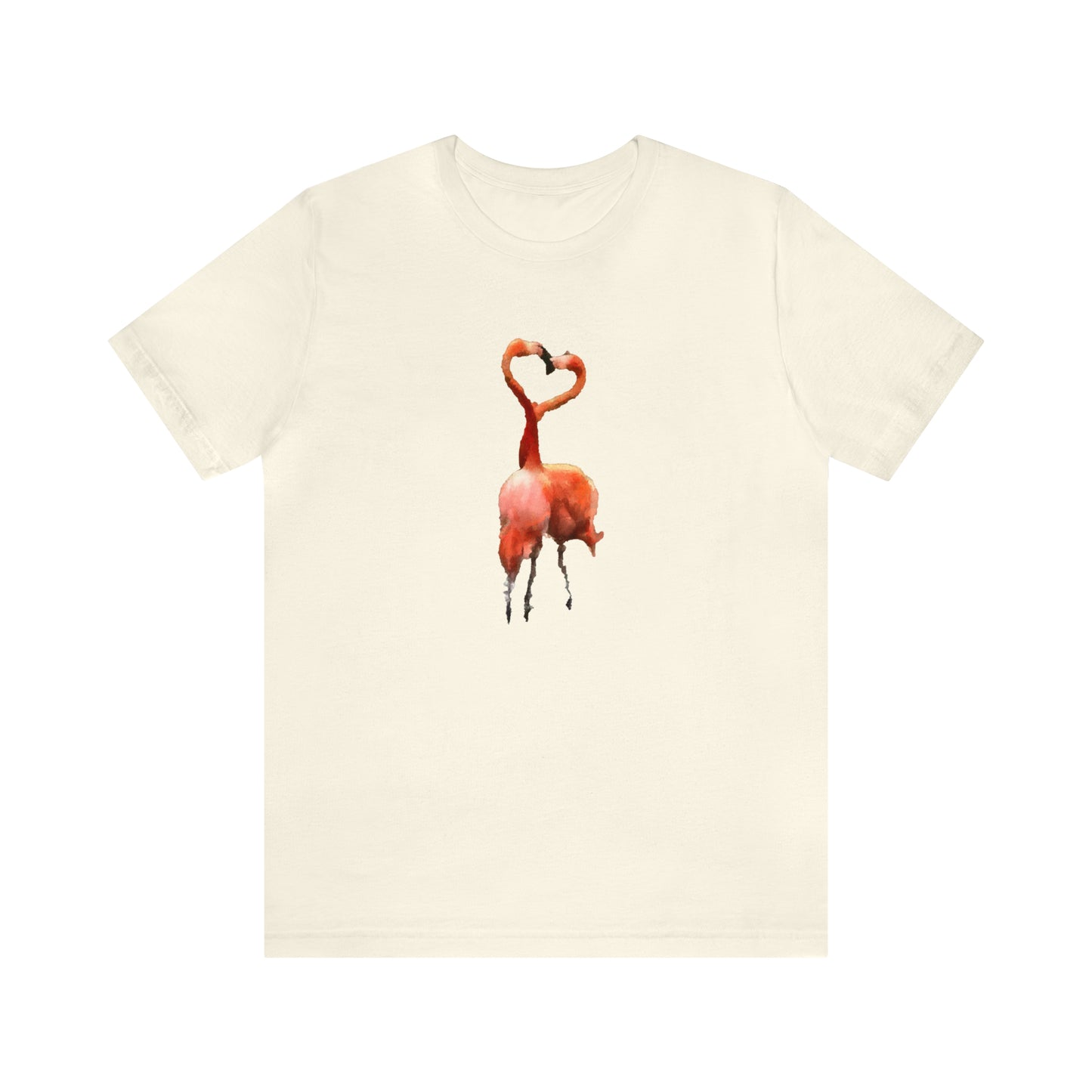 Flamingo 'Love Birds' - Classic Jersey Short Sleeve Tee