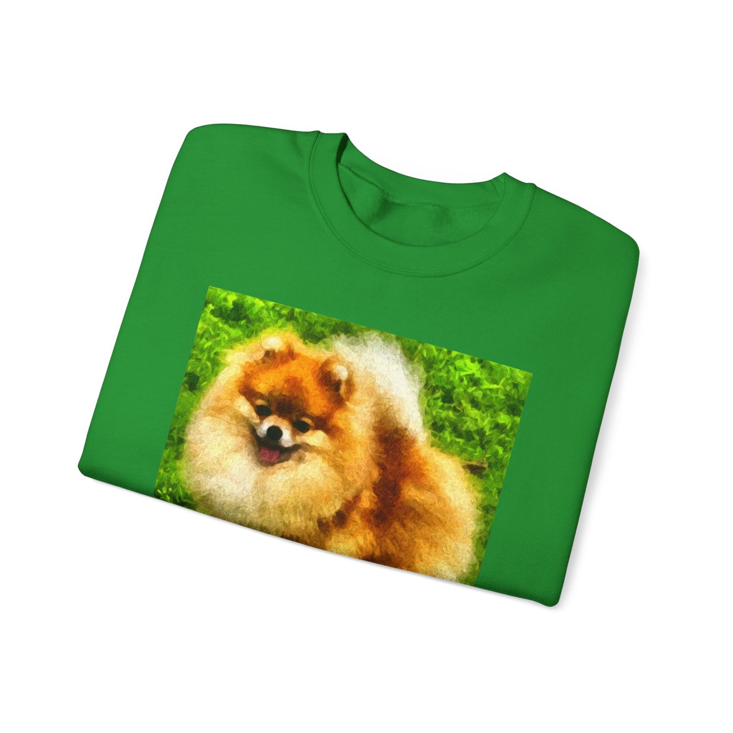 Pomeranian 'Pom Pom' Unisex Crewneck Sweatshirt