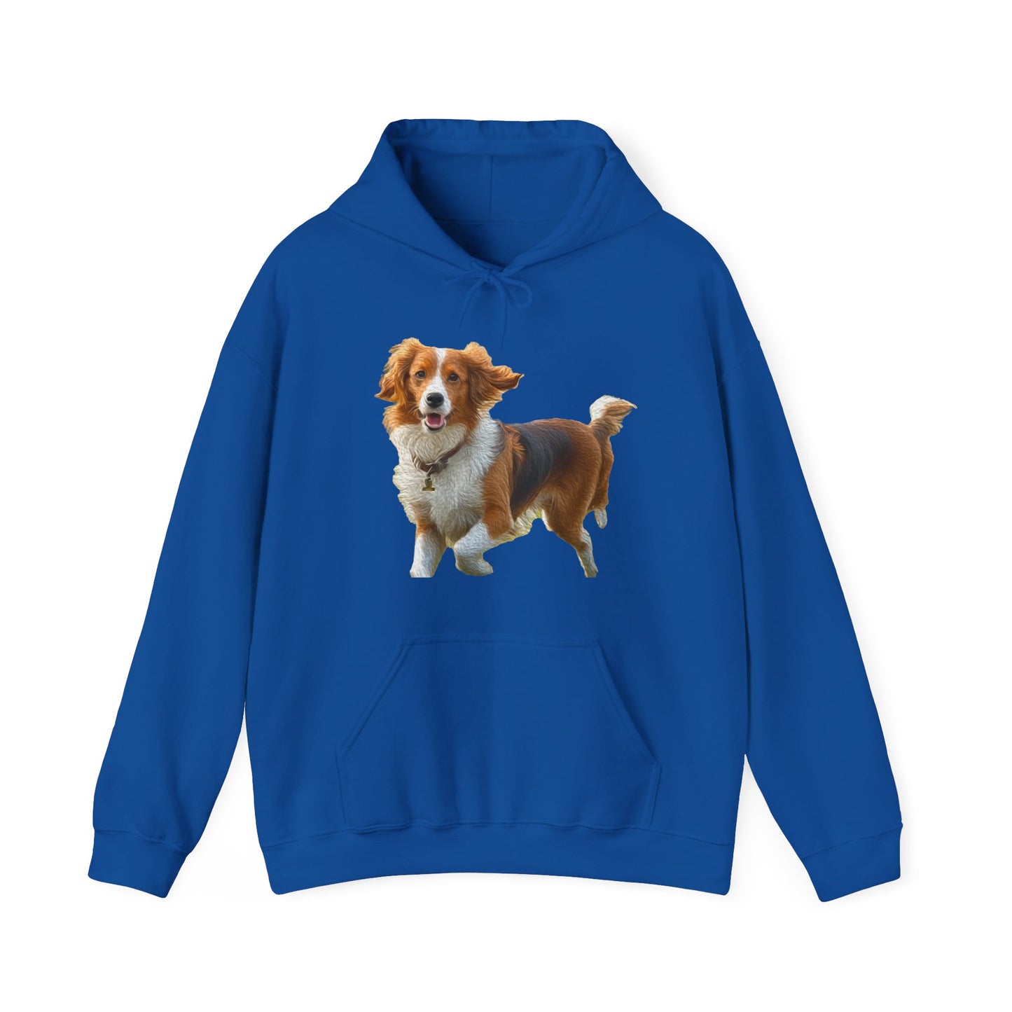 Nederlandse Kooikerhondje 50/50 Hooded Sweatshirt