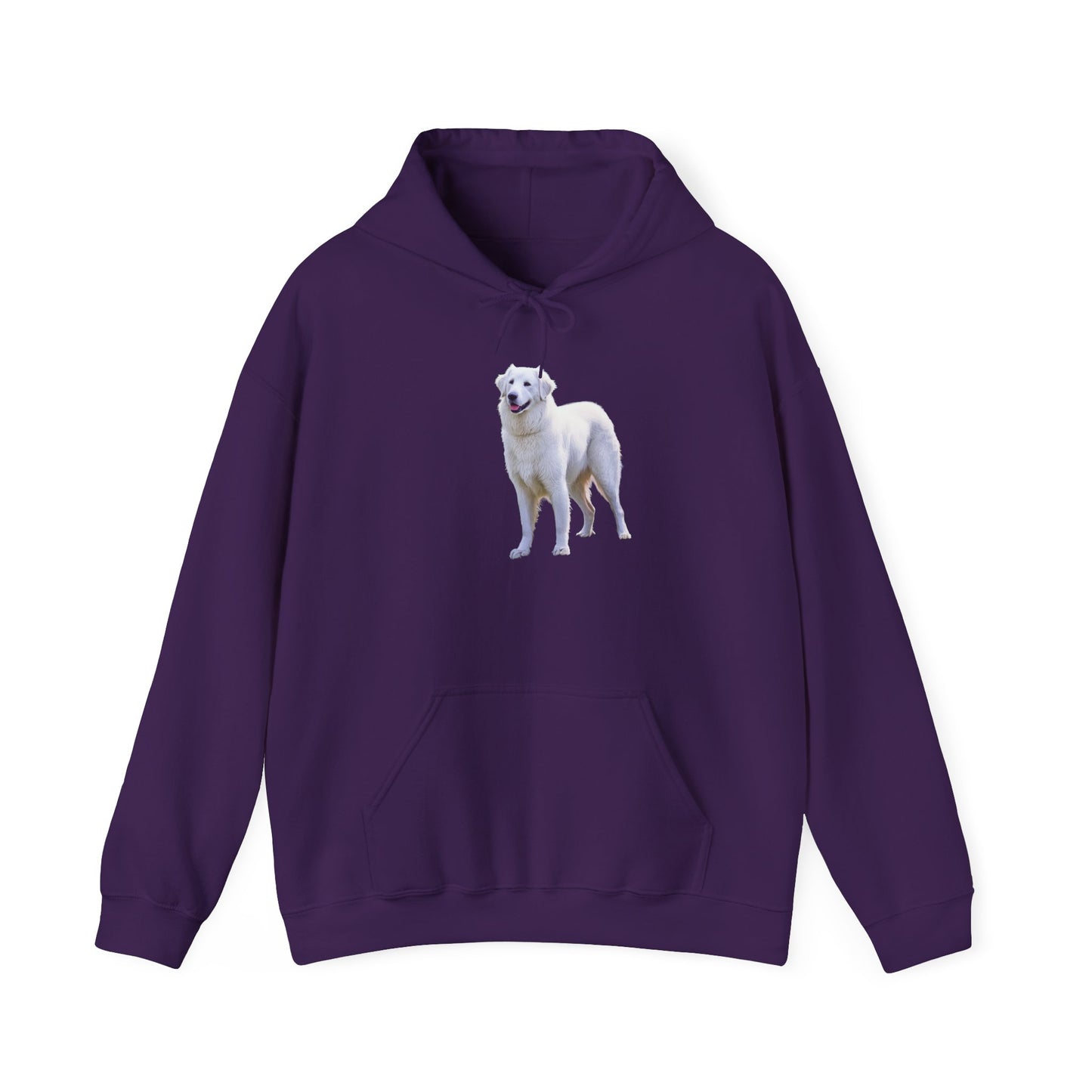 Hungarian Kuvasz Unisex 50/50 Hooded Sweatshirt