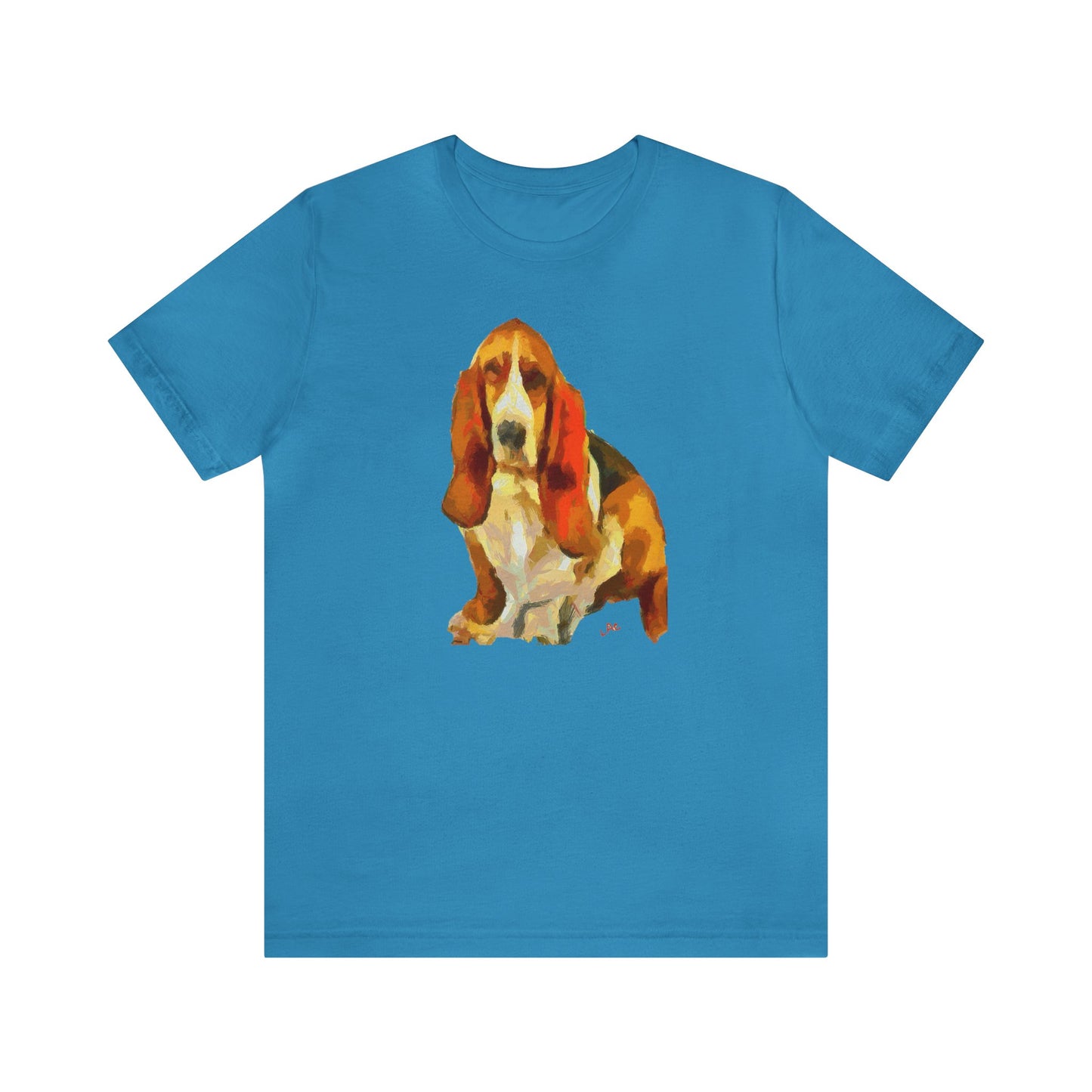 Basset Hound 'Lautrec' Classic Jersey Short Sleeve Tee