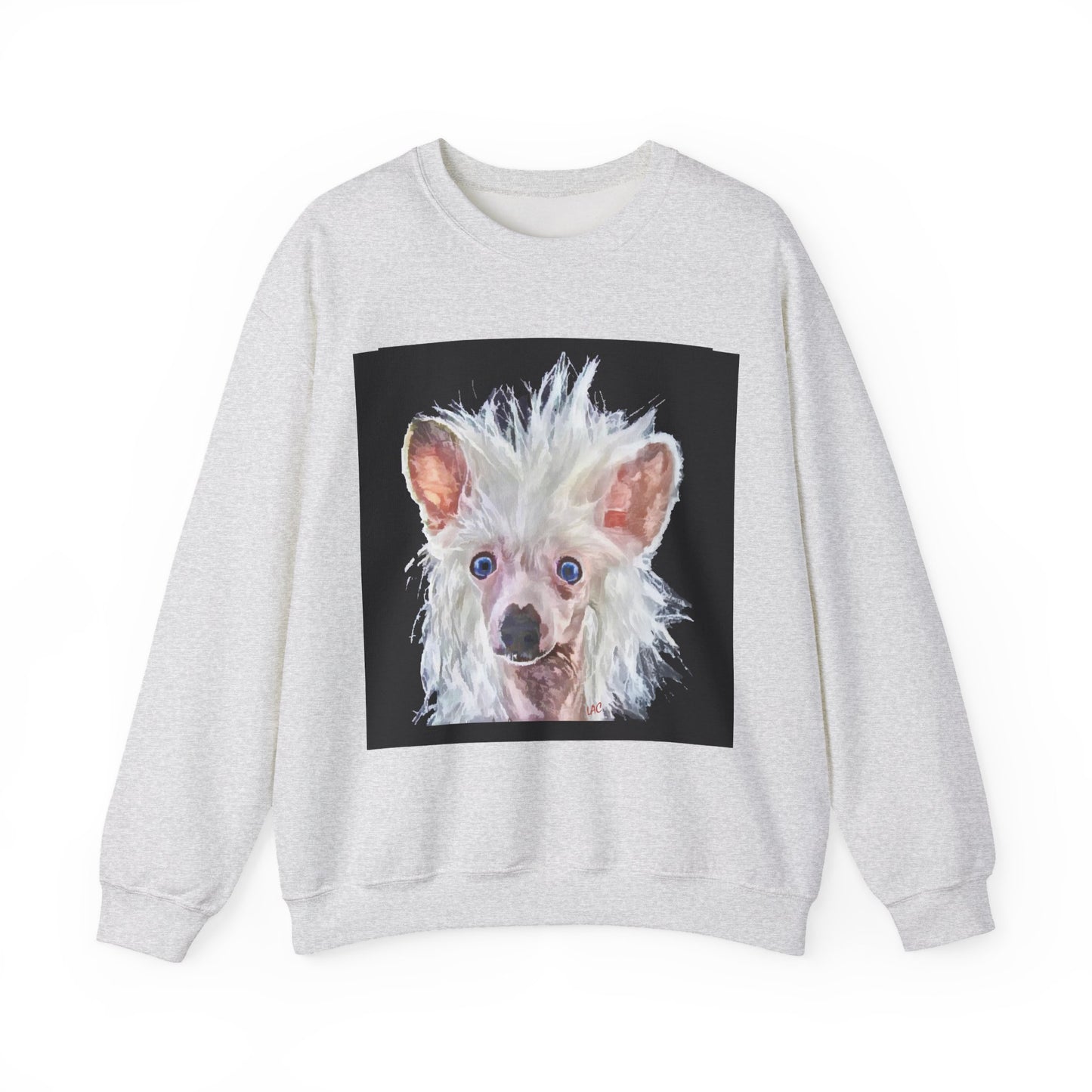Chinese Crested Unisex 50/50 Crewneck Sweatshirt