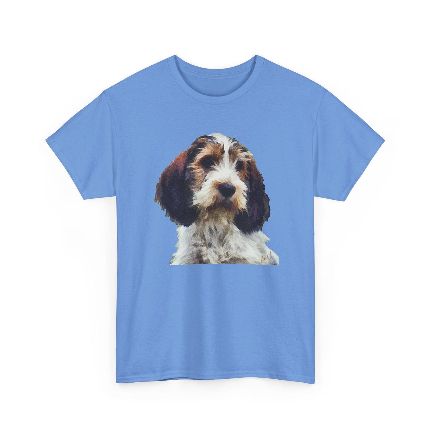 Petit Basset Griffon Unisex Heavy Cotton Tee