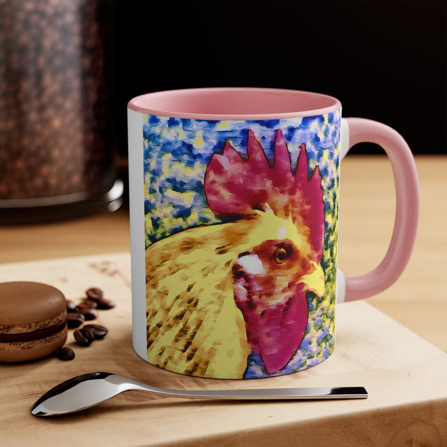 Rooster 'Spencer' Accent Coffee Mug, 11oz