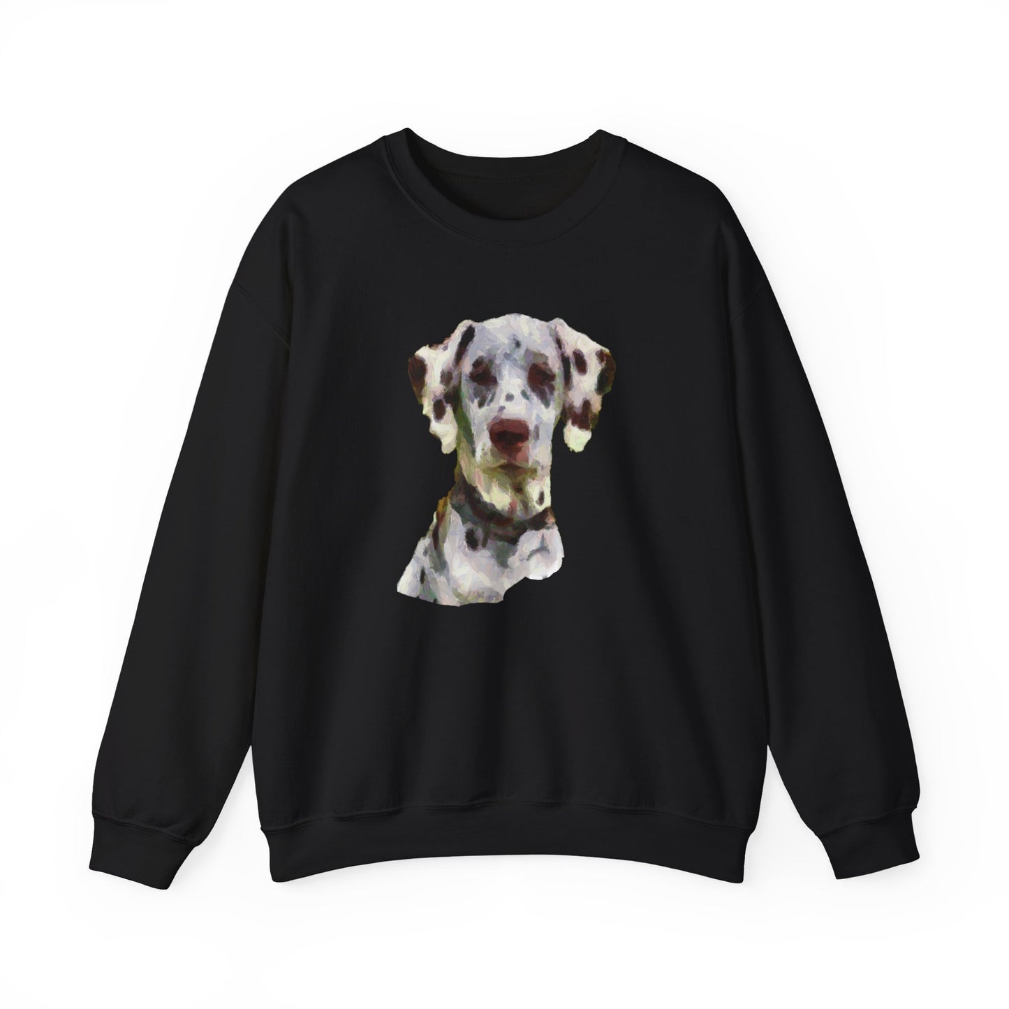 Dalmatian 'Impressionistic' Crewneck Sweatshirt