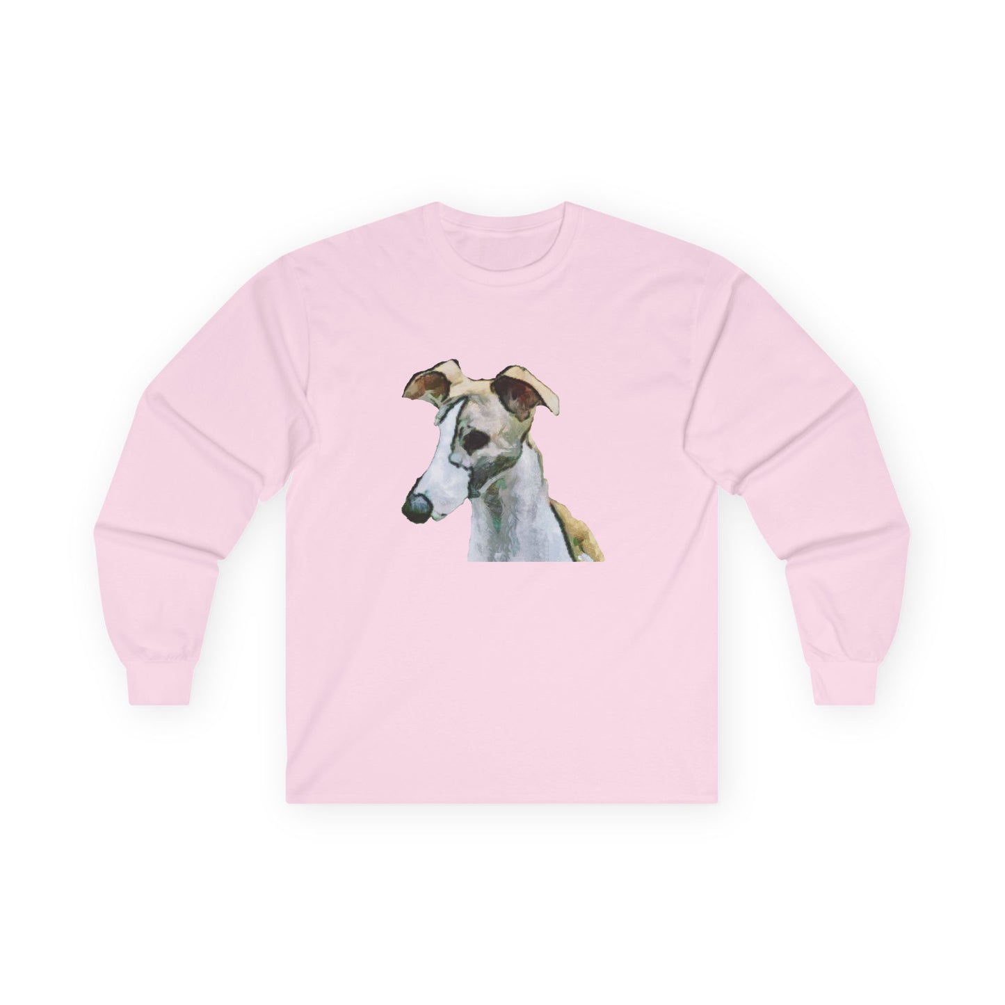 Whippet 'Simba' Classic Cotton Long Sleeve T-Shirt
