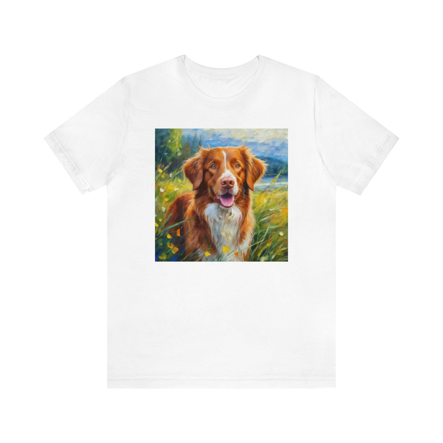 Nova Scotia Duck Tolling Retriever 'Dixie' - Classic Jersey Short Sleeve Tee