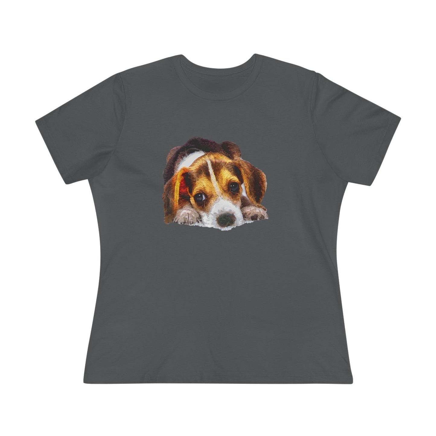 Beagle 'Daisy Mae' Women's Relaxed Fit Cotton Tee