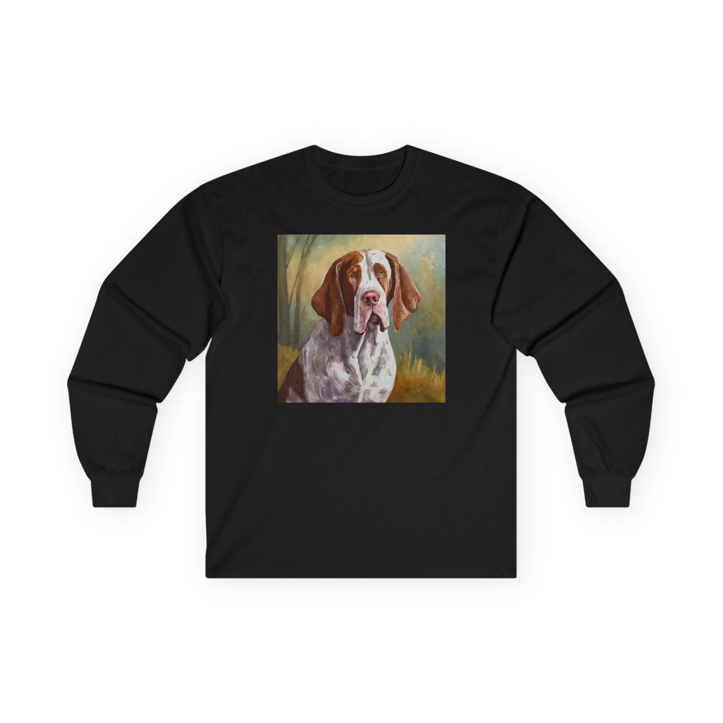 Bracco Italiano Unisex Cotton Long Sleeve Tee