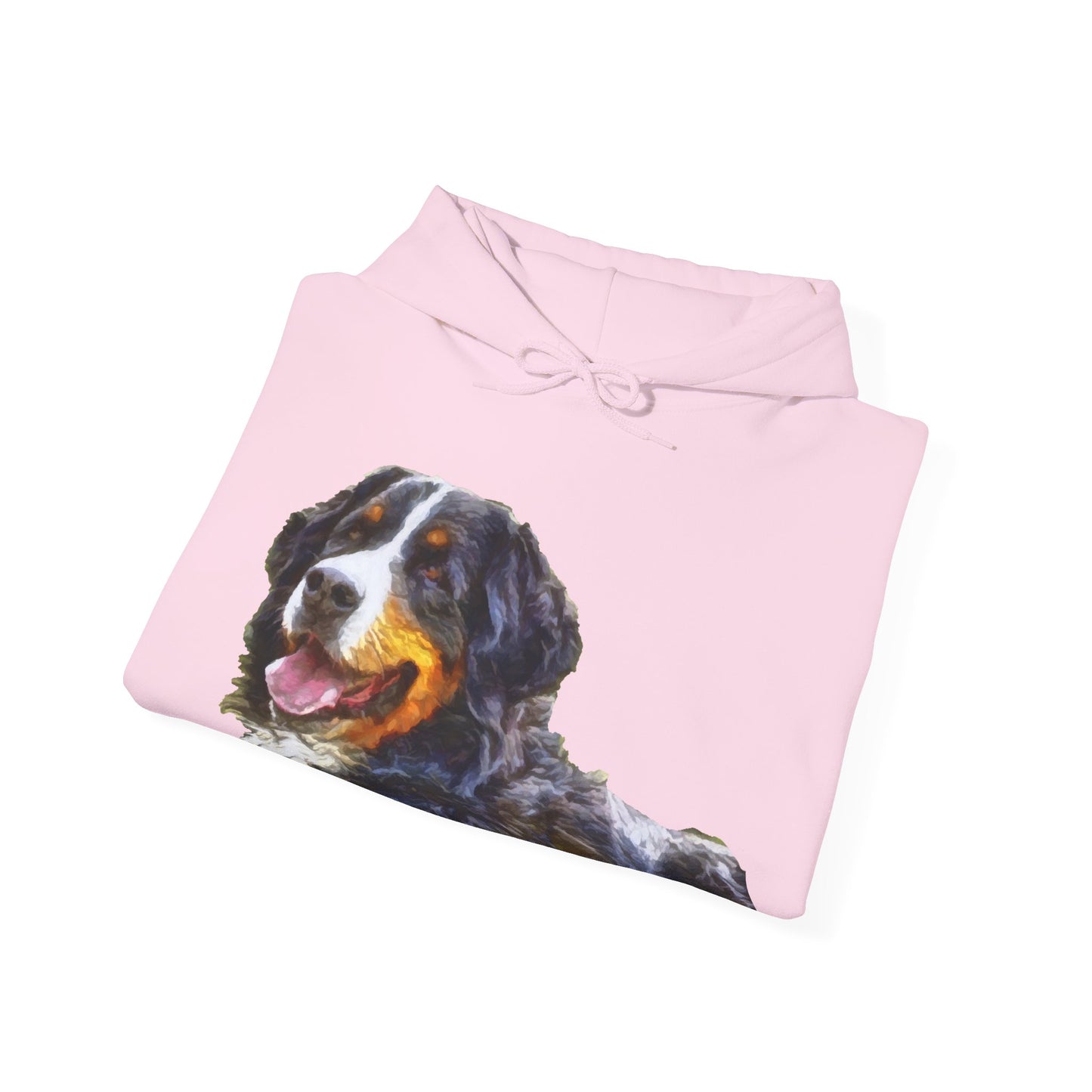 Bernese Mountain Dog Unisex 50/50 Hoodie: Your Comfy Sidekick