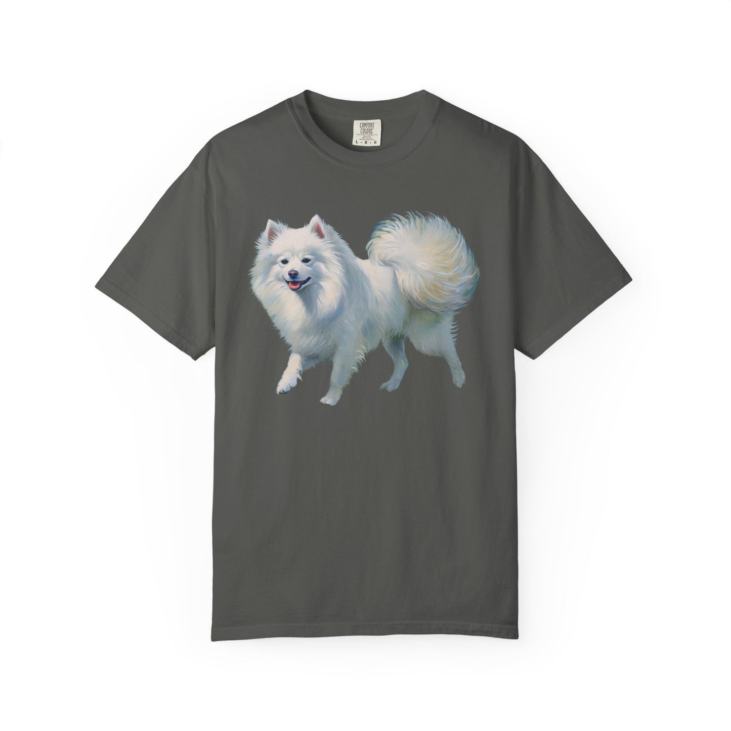 Japanese Spitz - Unisex Relaxed Garment-Dyed T-shirt