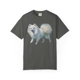 Japanese Spitz - Unisex Relaxed Garment-Dyed T-shirt