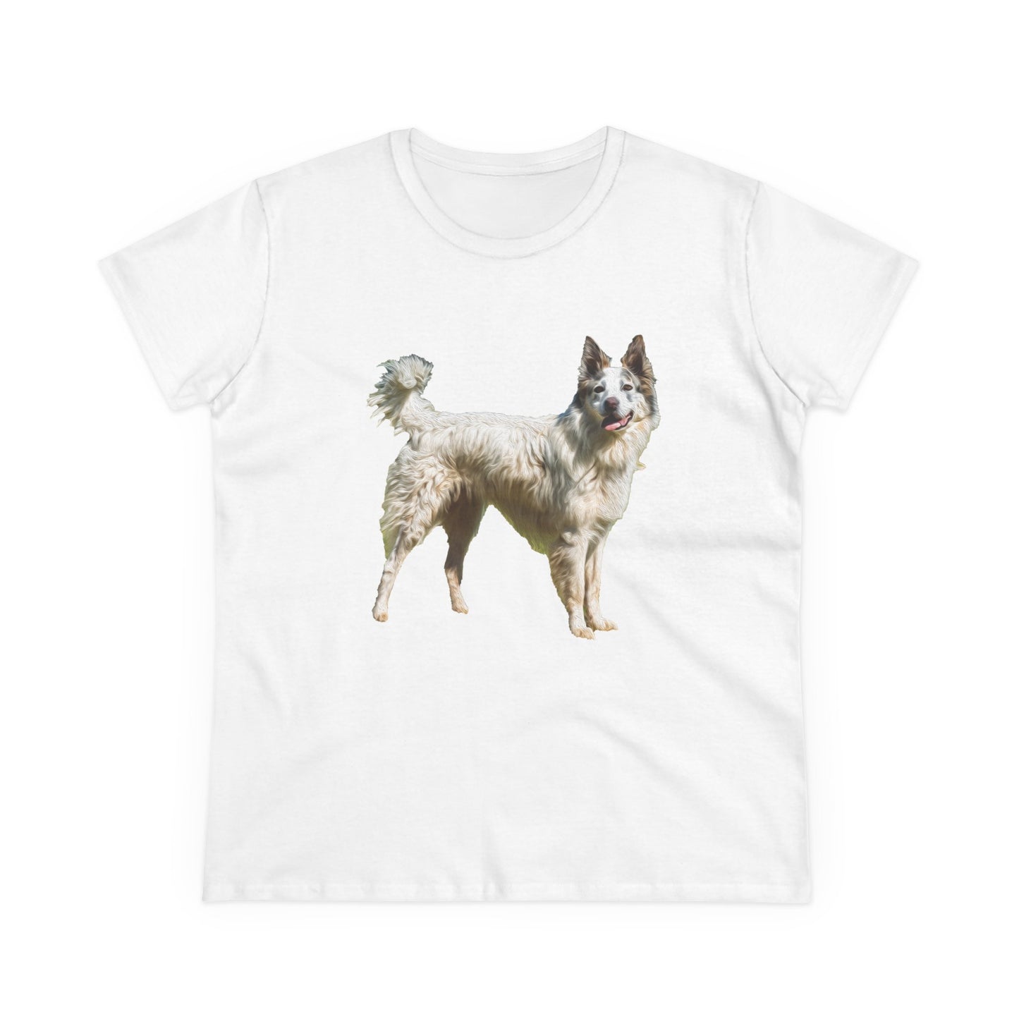 Pyrenean Shepherd Women's Midweight Cotton Tee