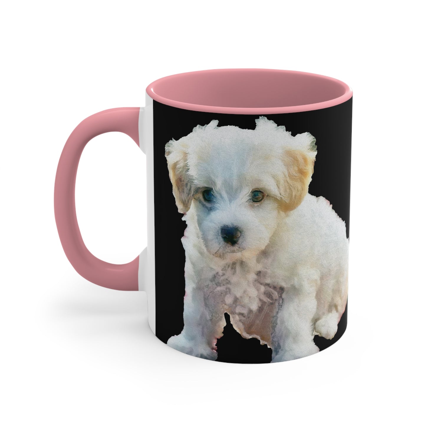 Bichon Frise Accent Coffee Mug - 11oz Delight