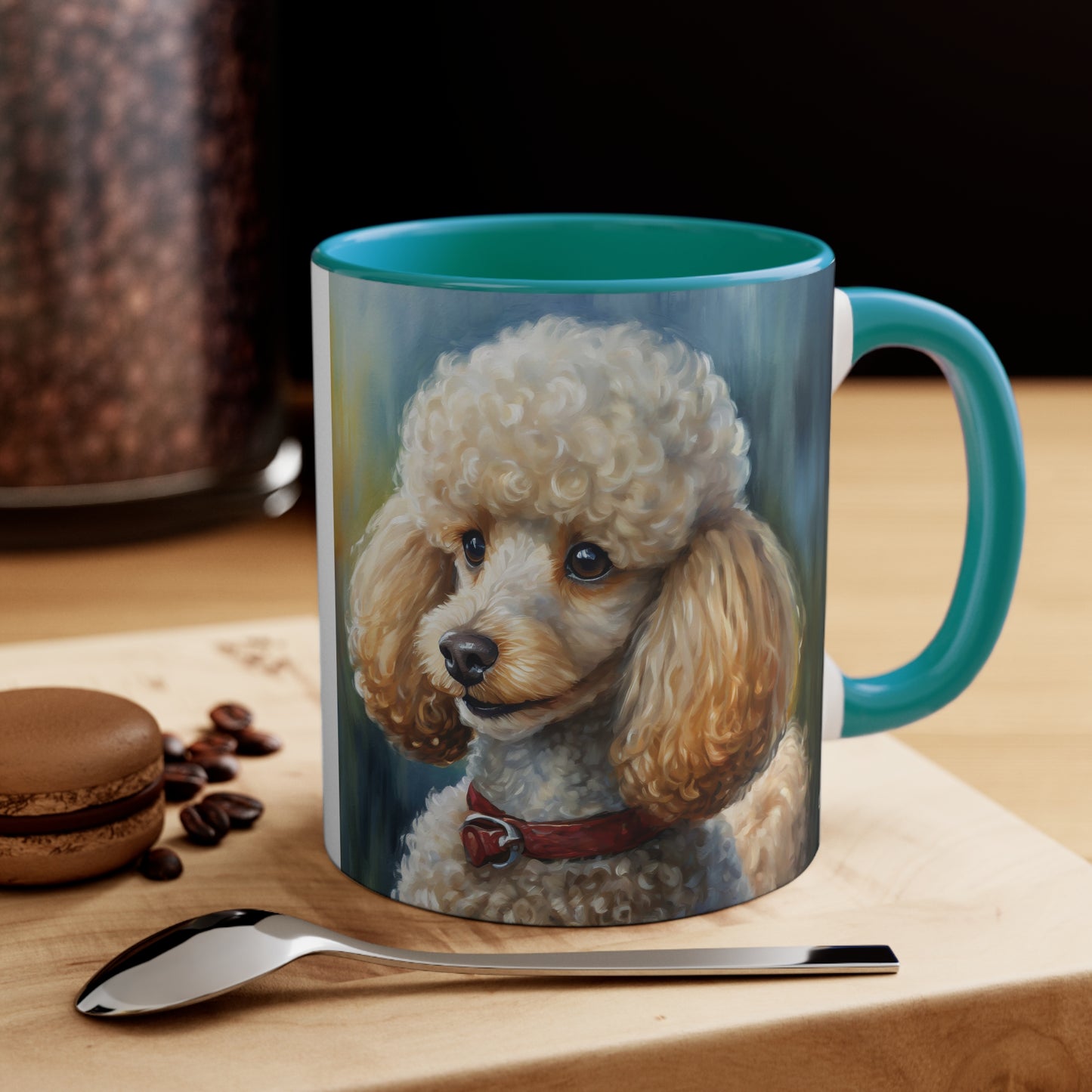 Standard Poodle #2 – 11oz Ceramic Accent Mug