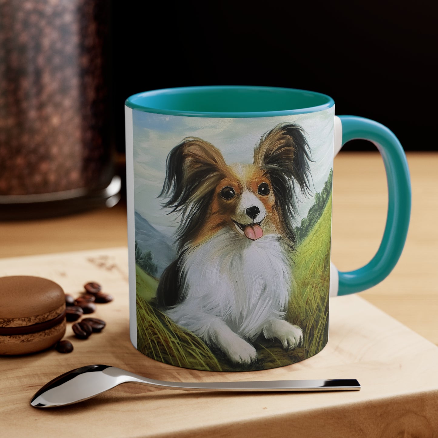 Papillon #2 - 11oz Ceramic Accent Mug