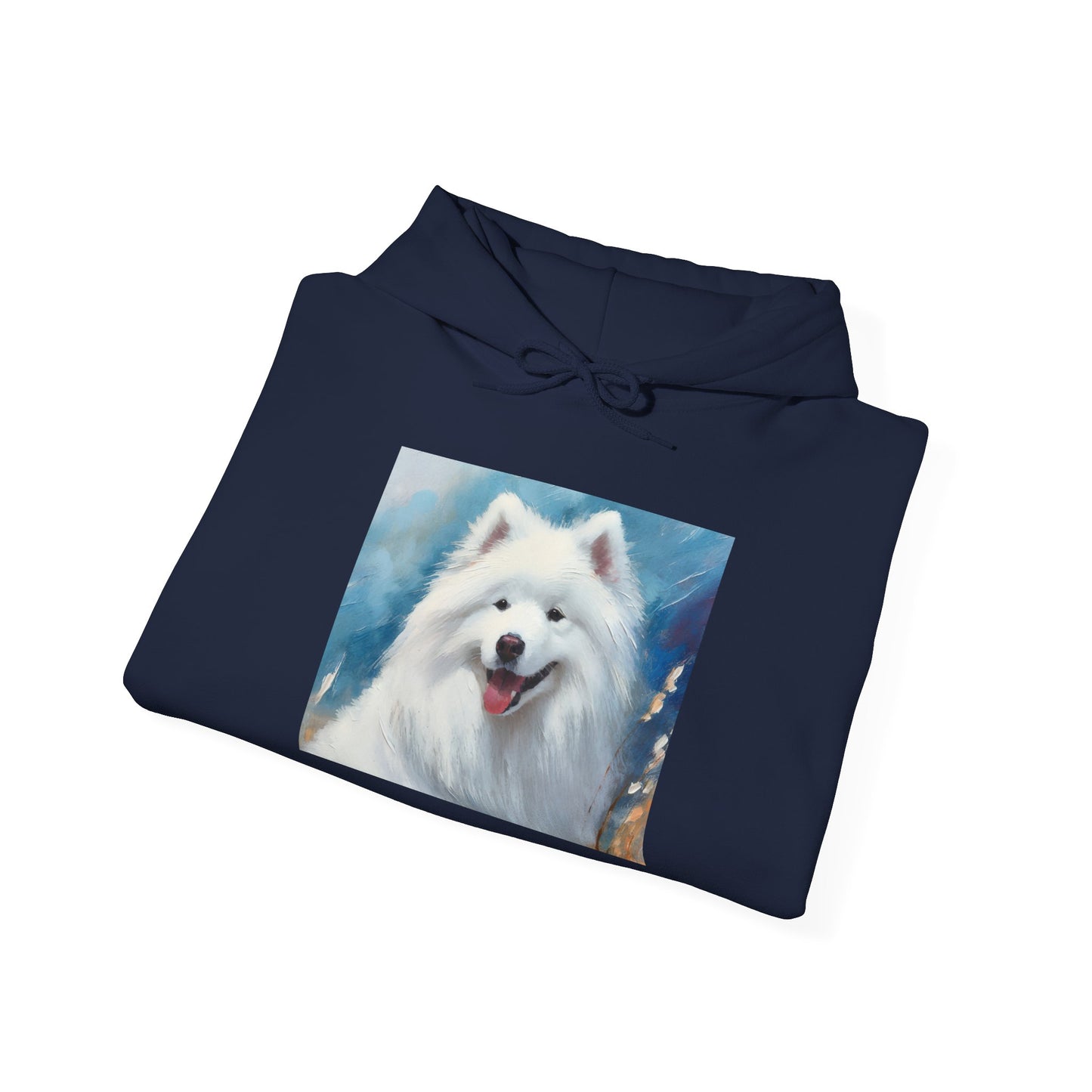 Samoyed Unisex 50/50 Hooded Sweatshirt
