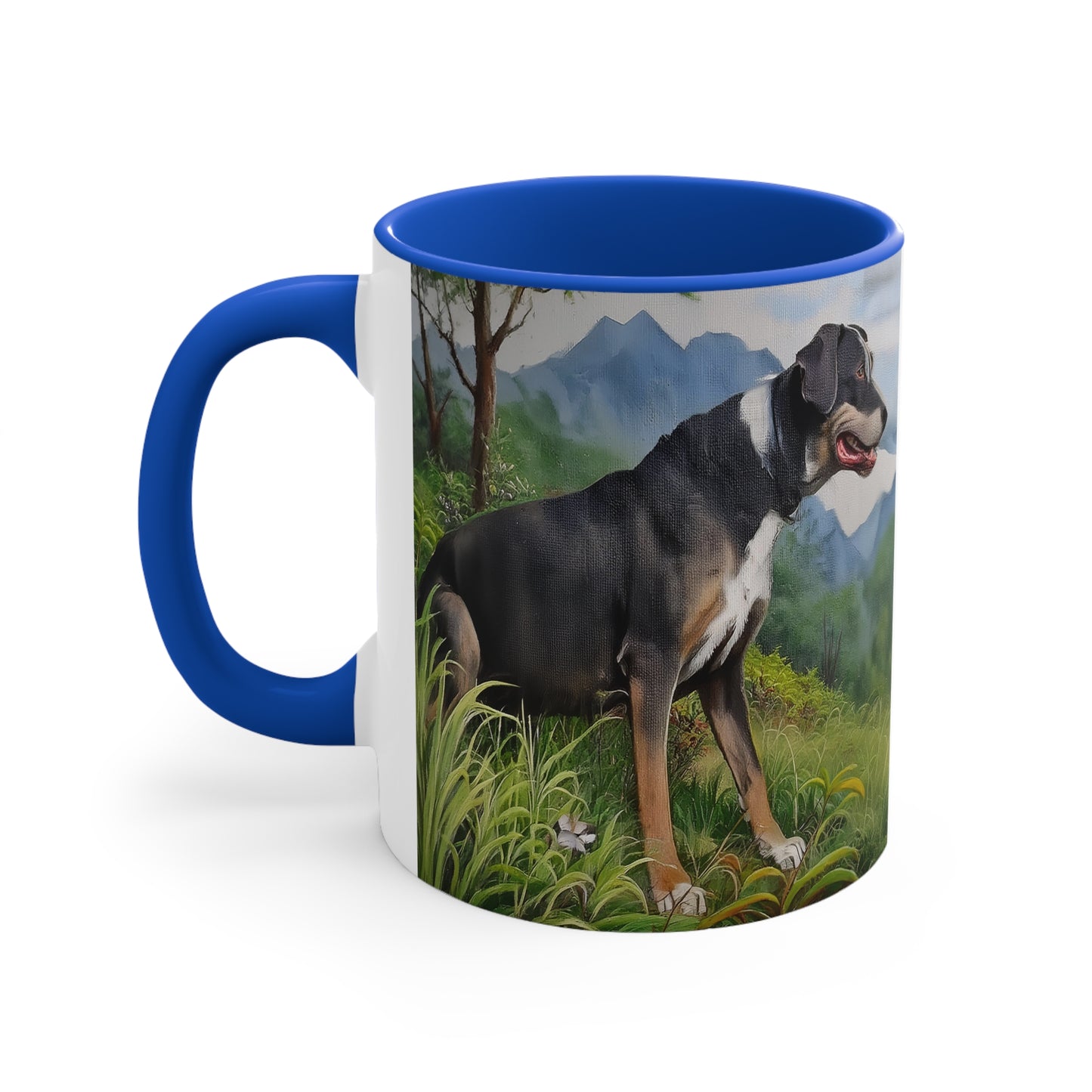 Mountain Cur 11oz Ceramic Accent Mug
