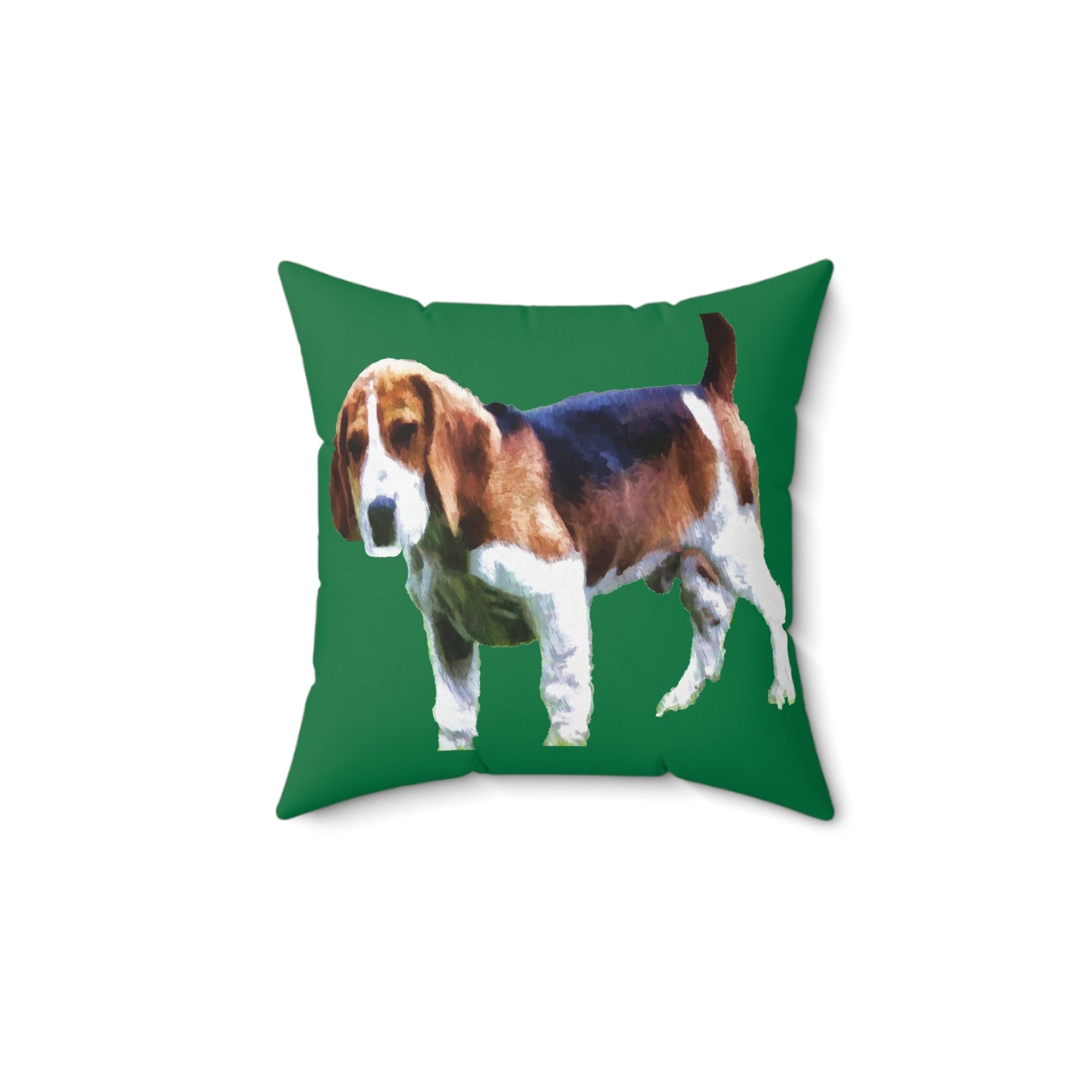 American Foxhound Spun Polyester Throw Pillow