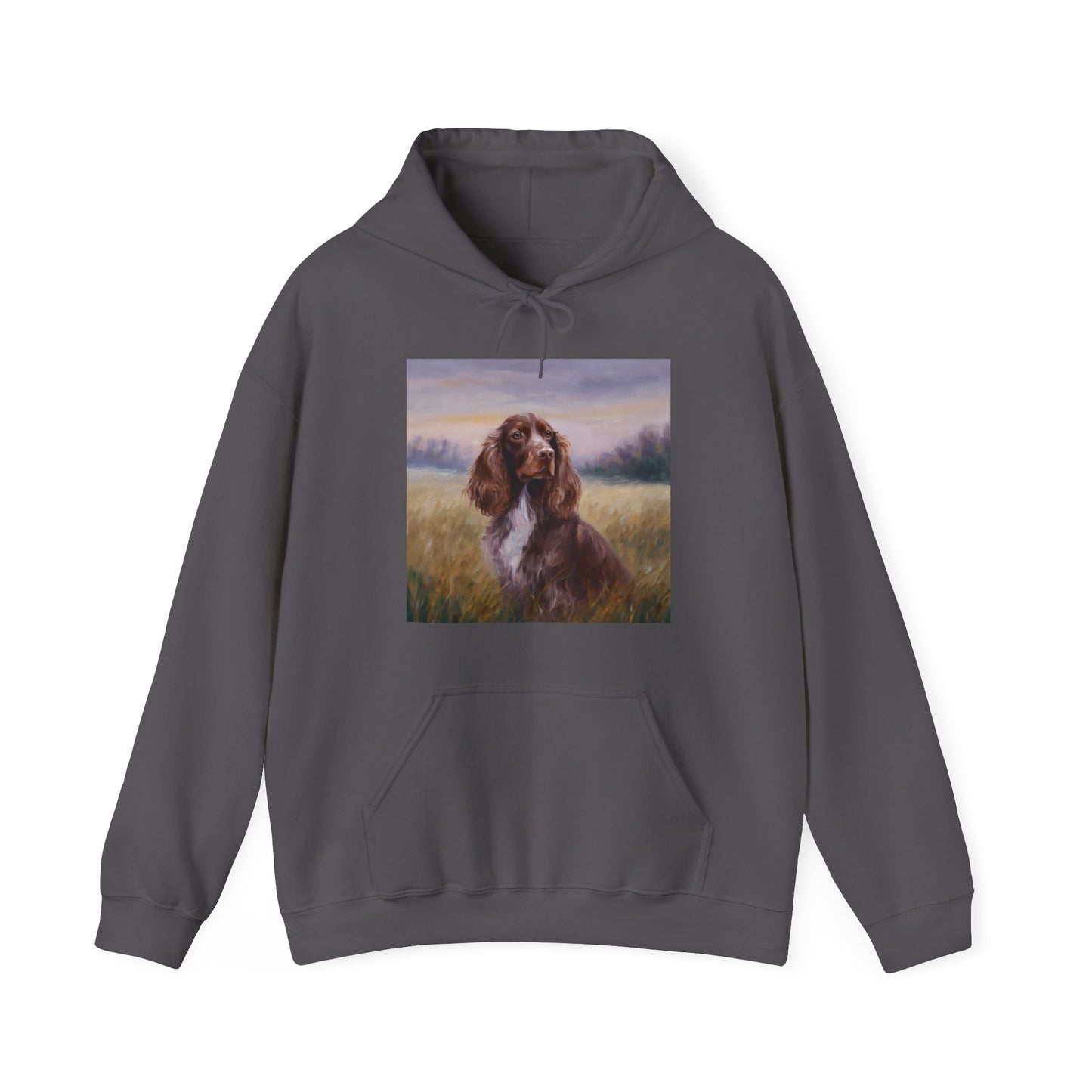 Field Spaniel Unisex 50/50 Hooded Sweatshirt
