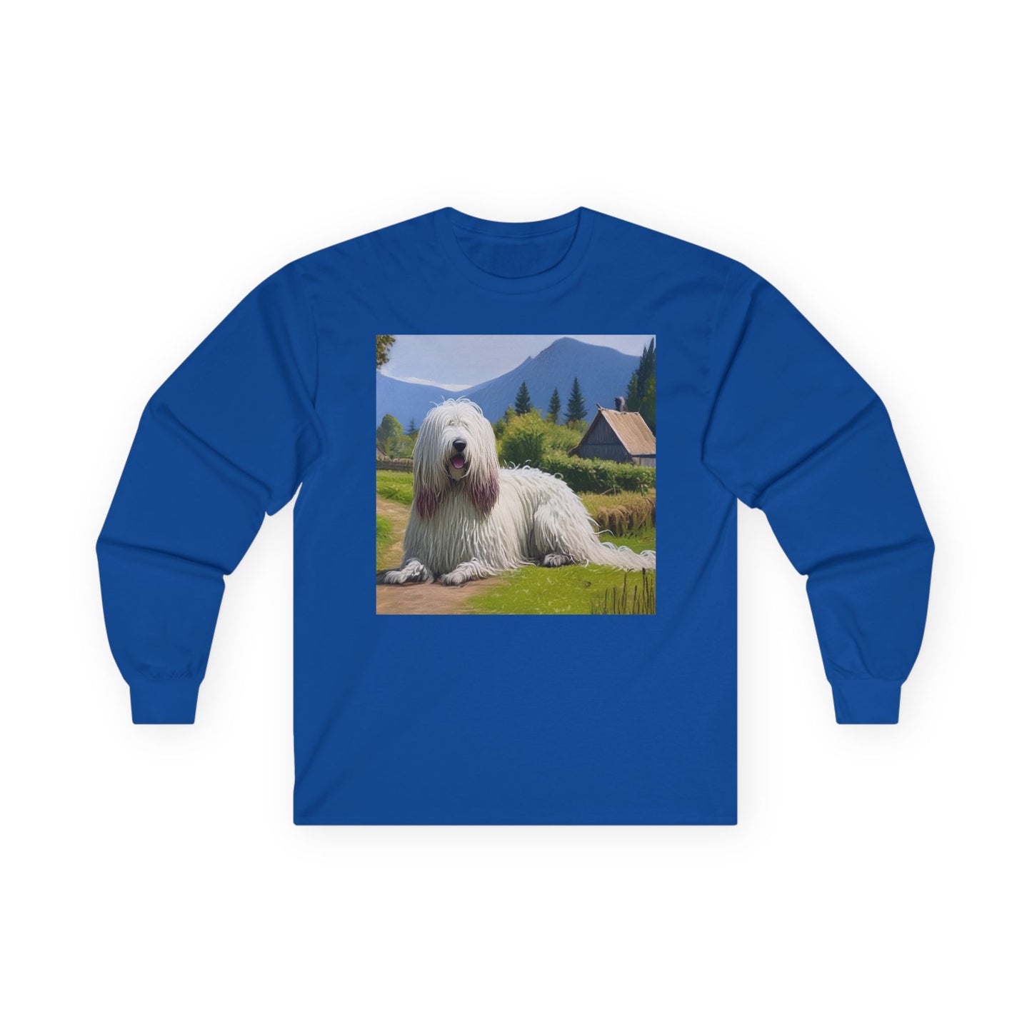 Hungarian Komondor Unisex Classic Cotton Long Sleeve Tee