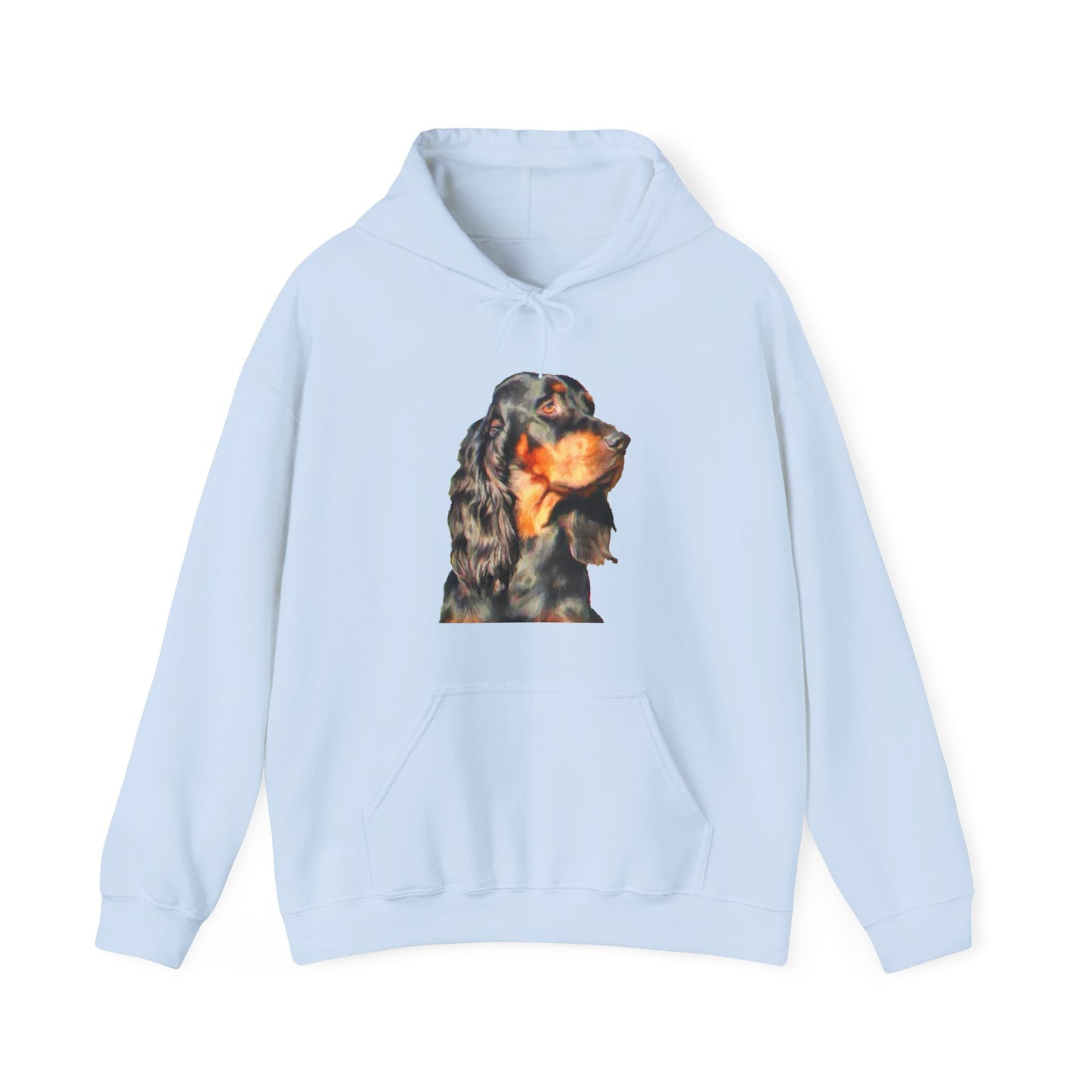Gordon Setter 'Angus' Unisex 50/50 Hoodie
