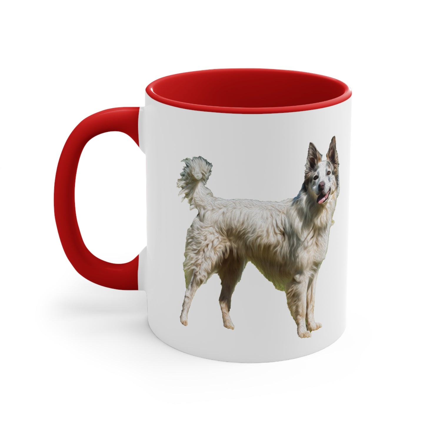 Pyrenean Shepherd 11oz Ceramic Accent Mug
