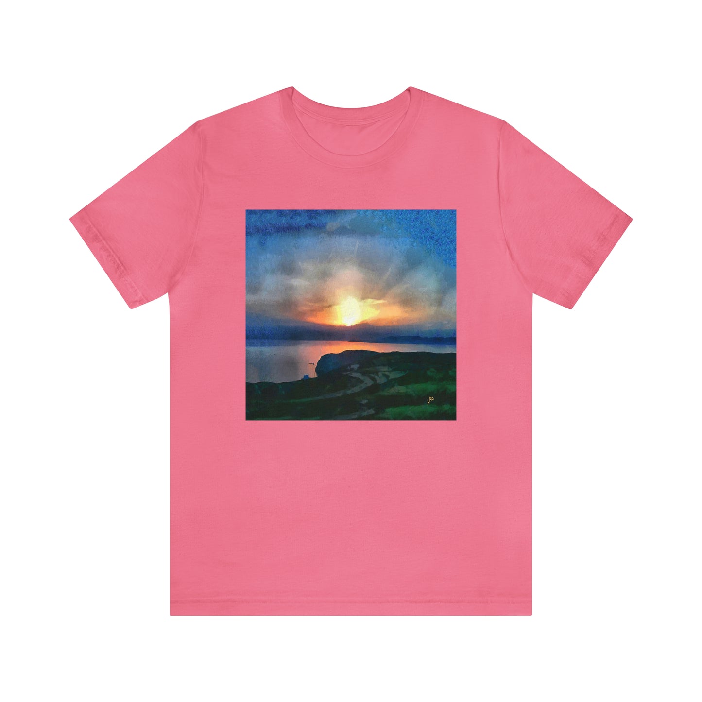 Sifnos Sunset Classic Jersey Short Sleeve Tee