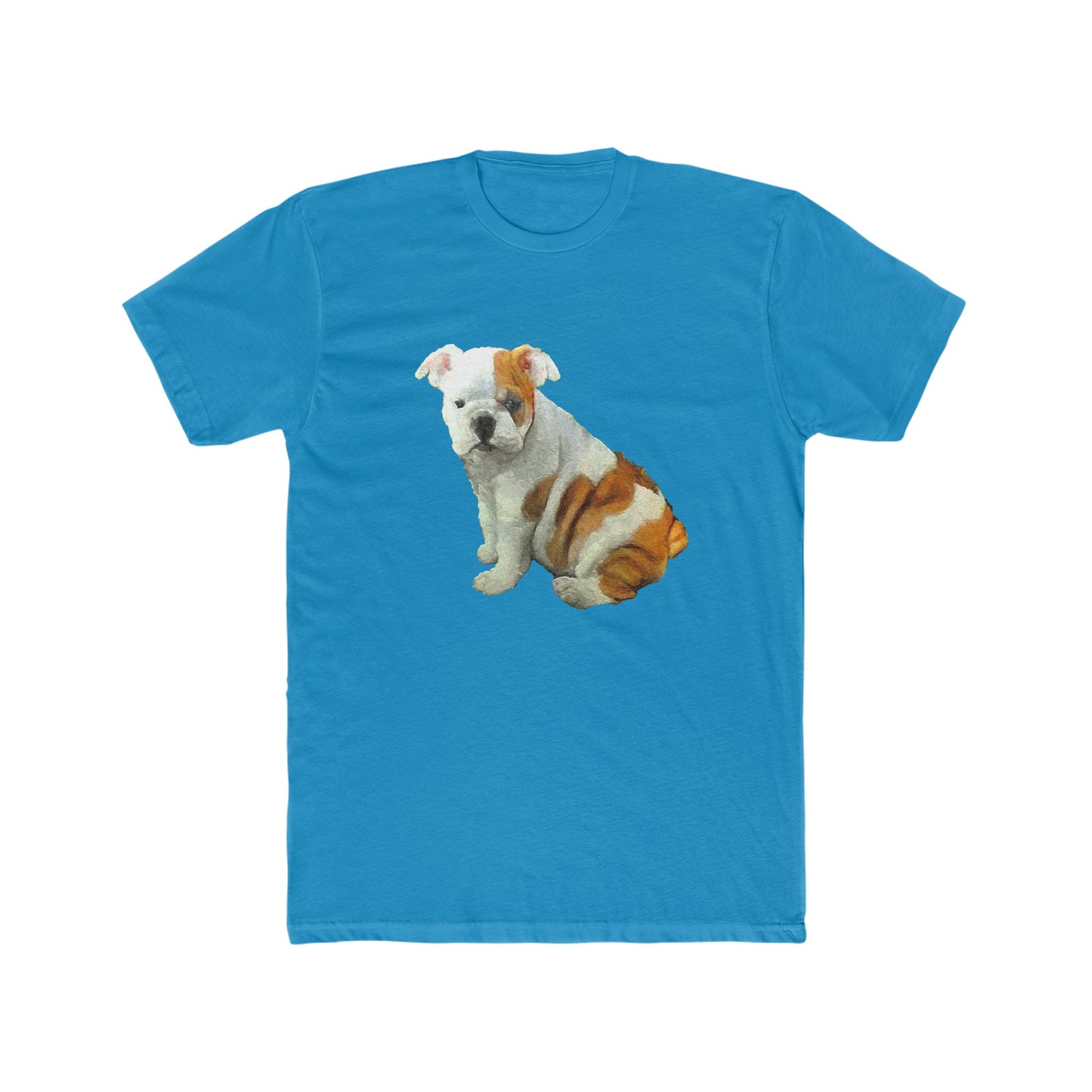 Bulldog 'Bugsy' Men's Fitted Cotton Crew Tee