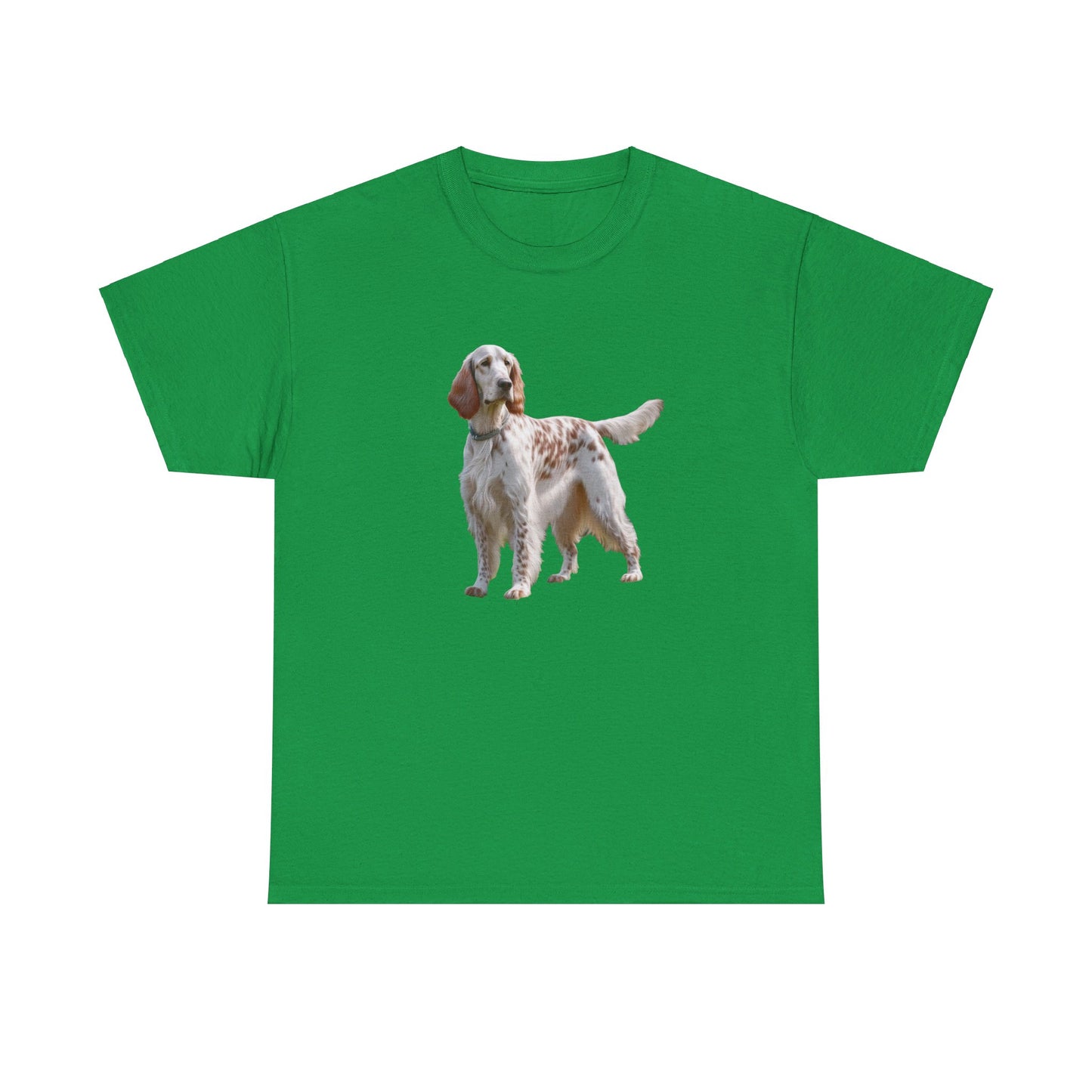 English Setter No 4 - Unisex Heavy Cotton Tee